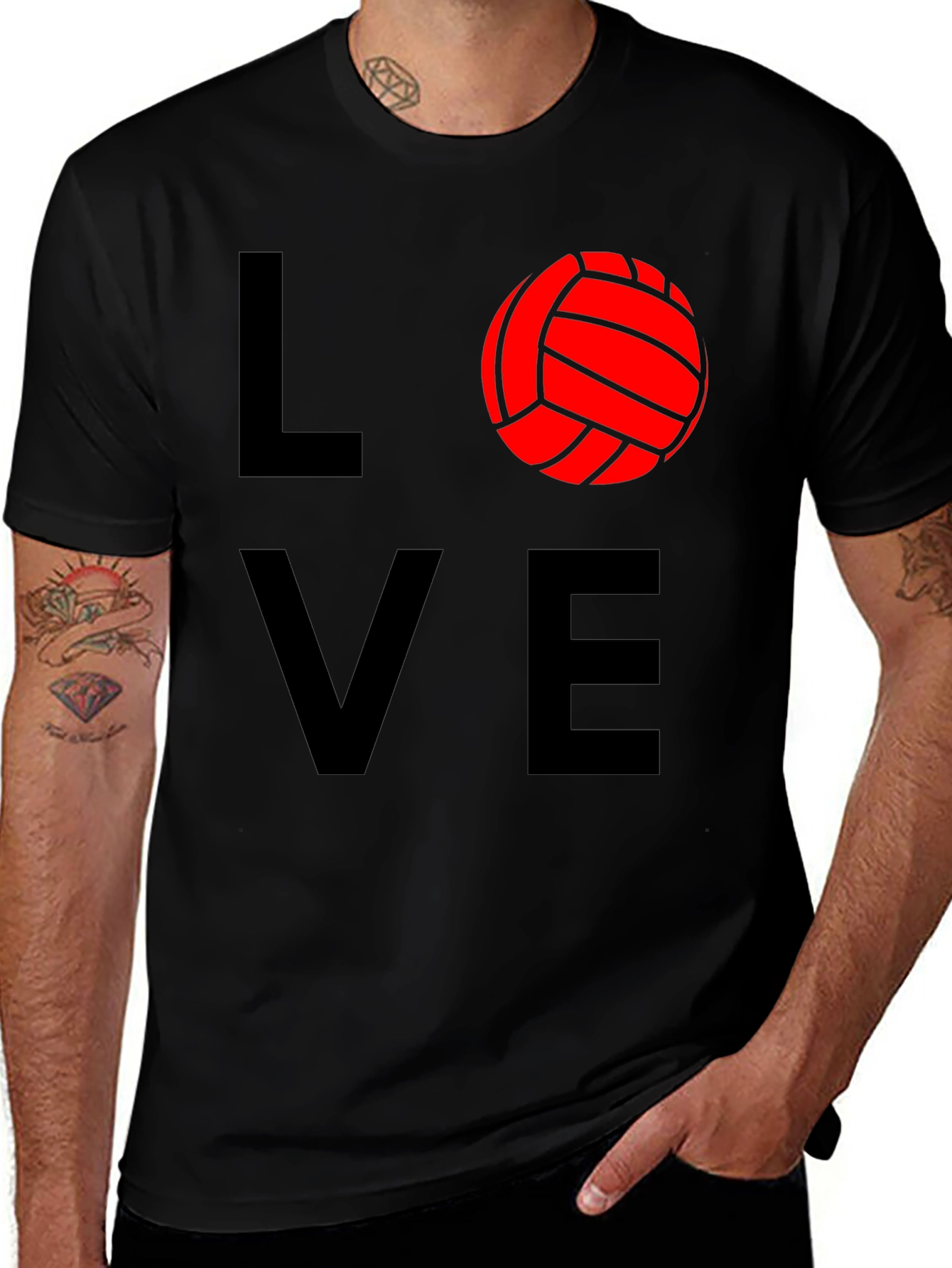 Variant 29 of Volleyball Love T-Shirt