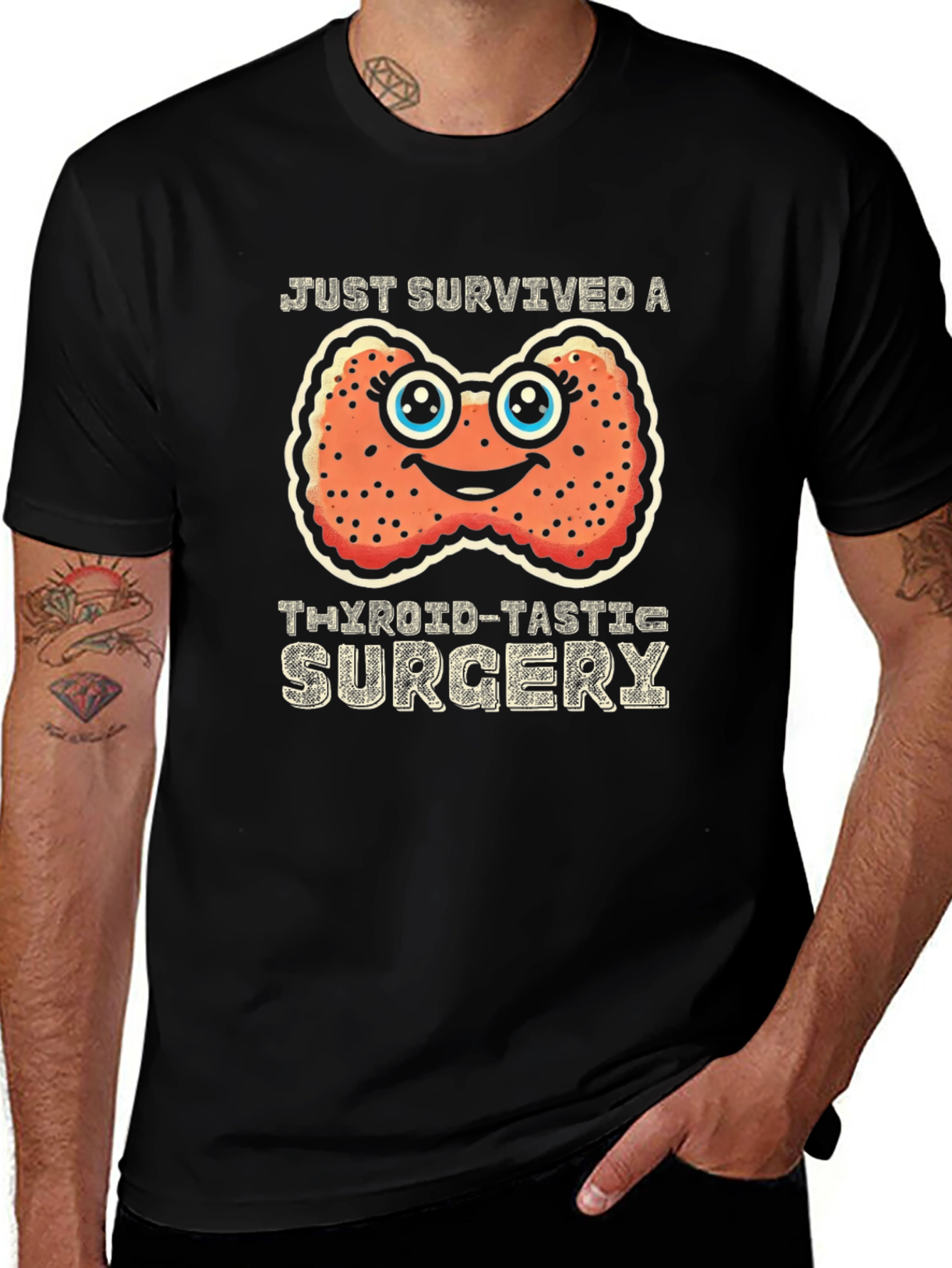 Variant 7 of Thyroid Surgery Survivor T-Shirt