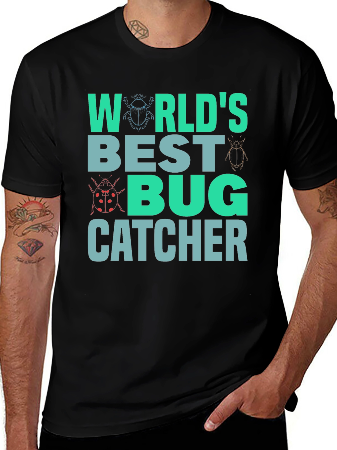 World's Best Bug Catcher T-Shirt