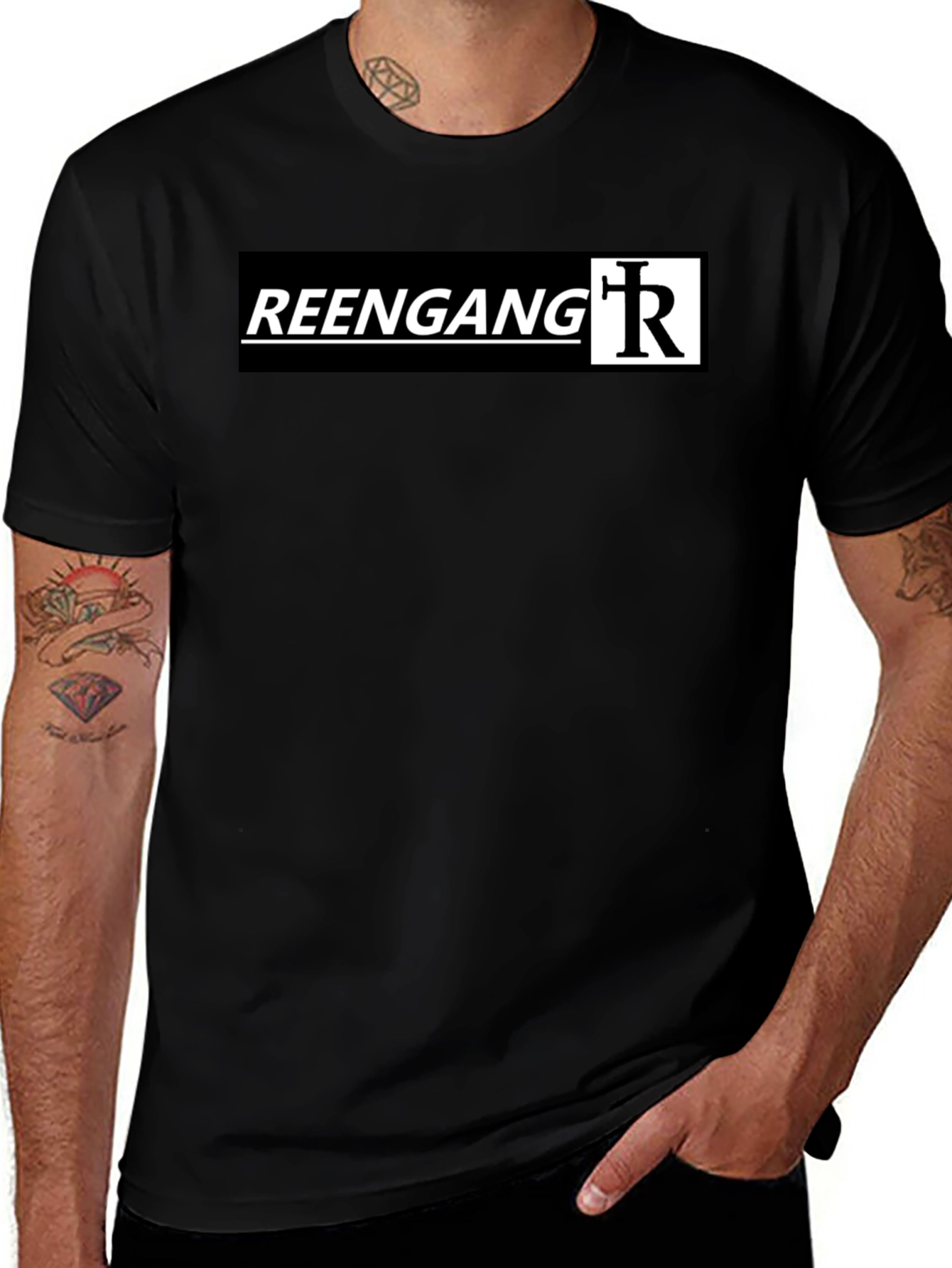 Variant 28 of Reengang T-Shirt - Stylish Black Tee