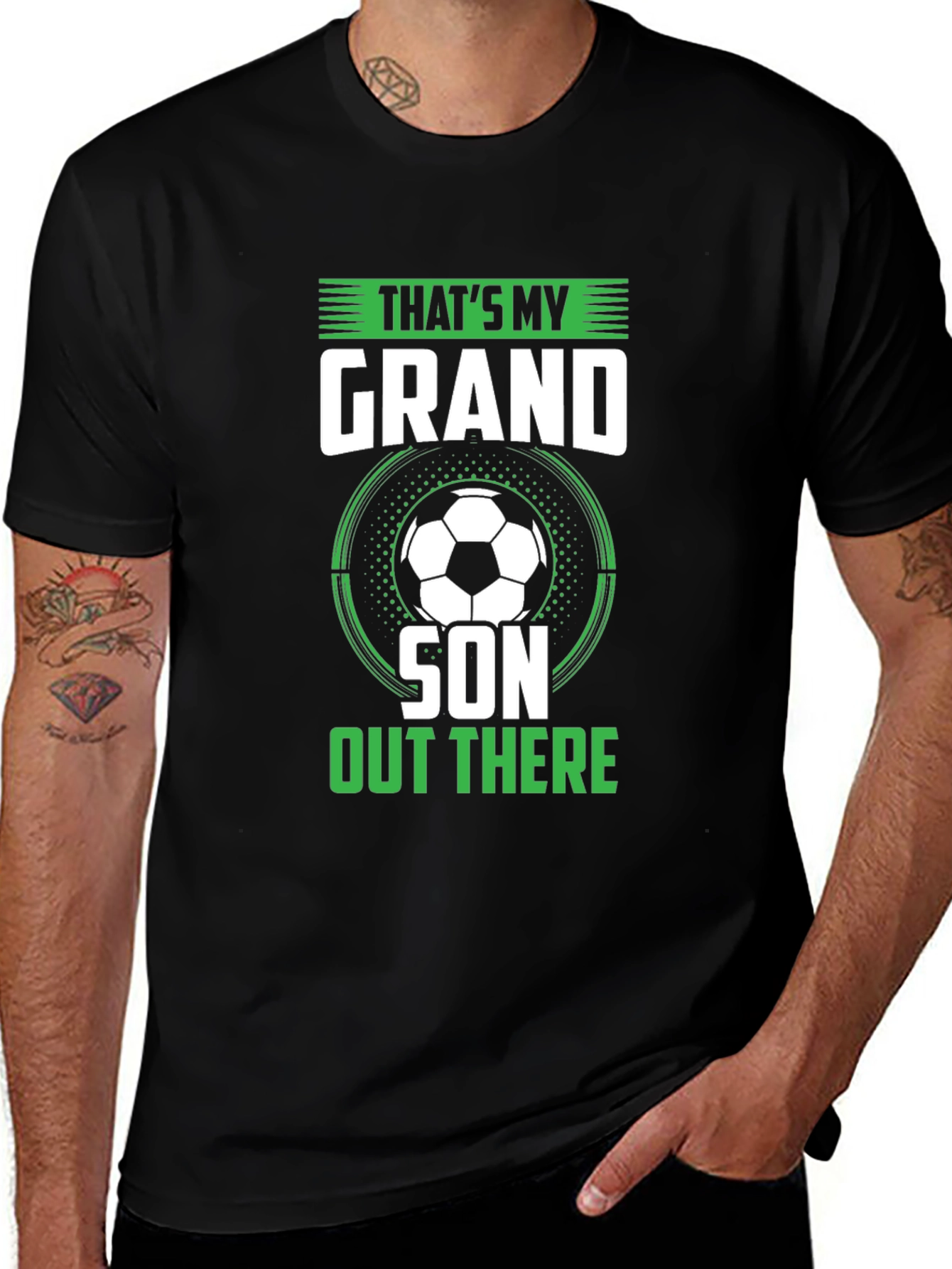 Variant 26 of That's My Grandson T-Shirt Soccer Grandparent Gift