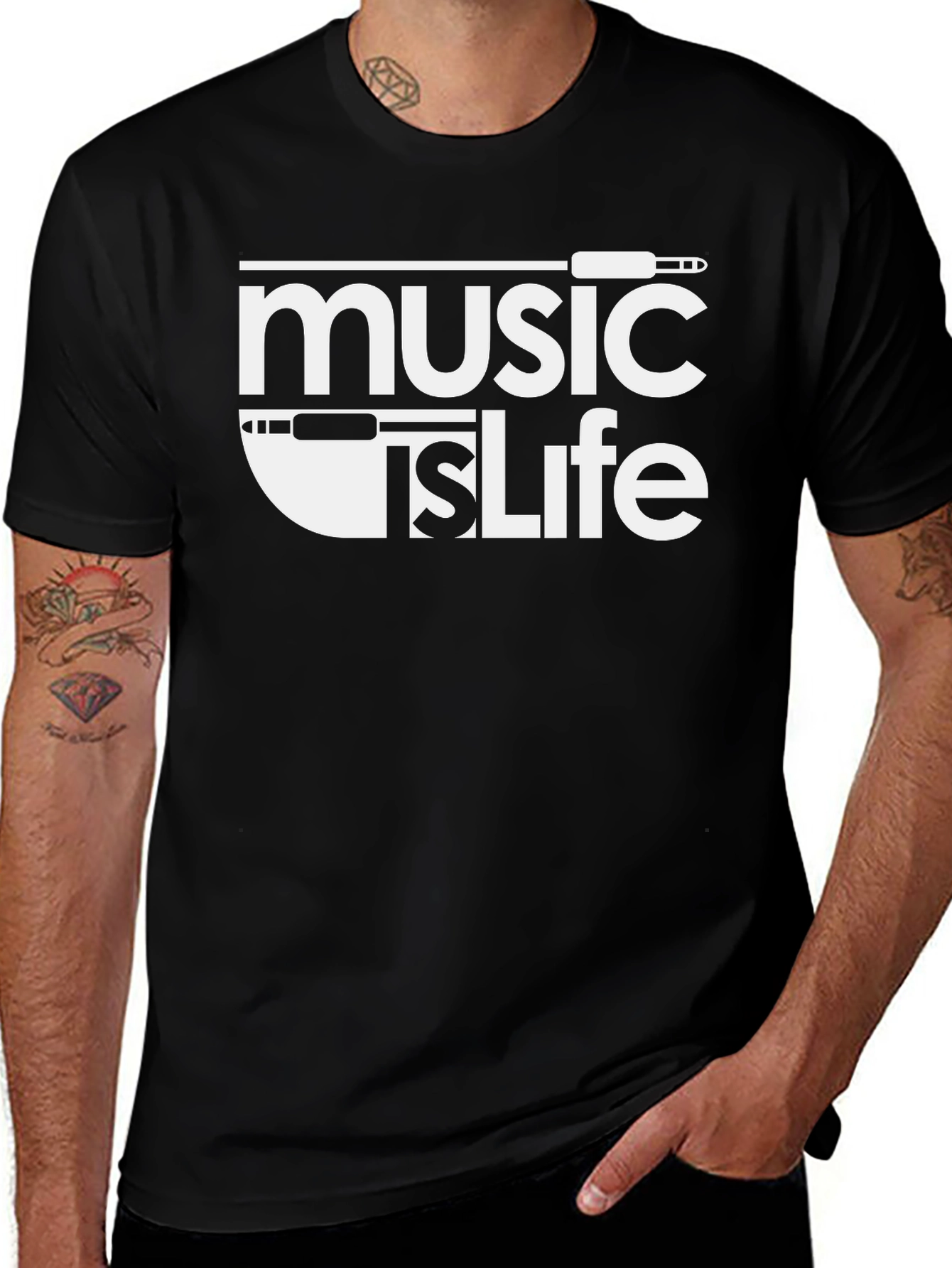 Variant 25 of Music is Life Tee