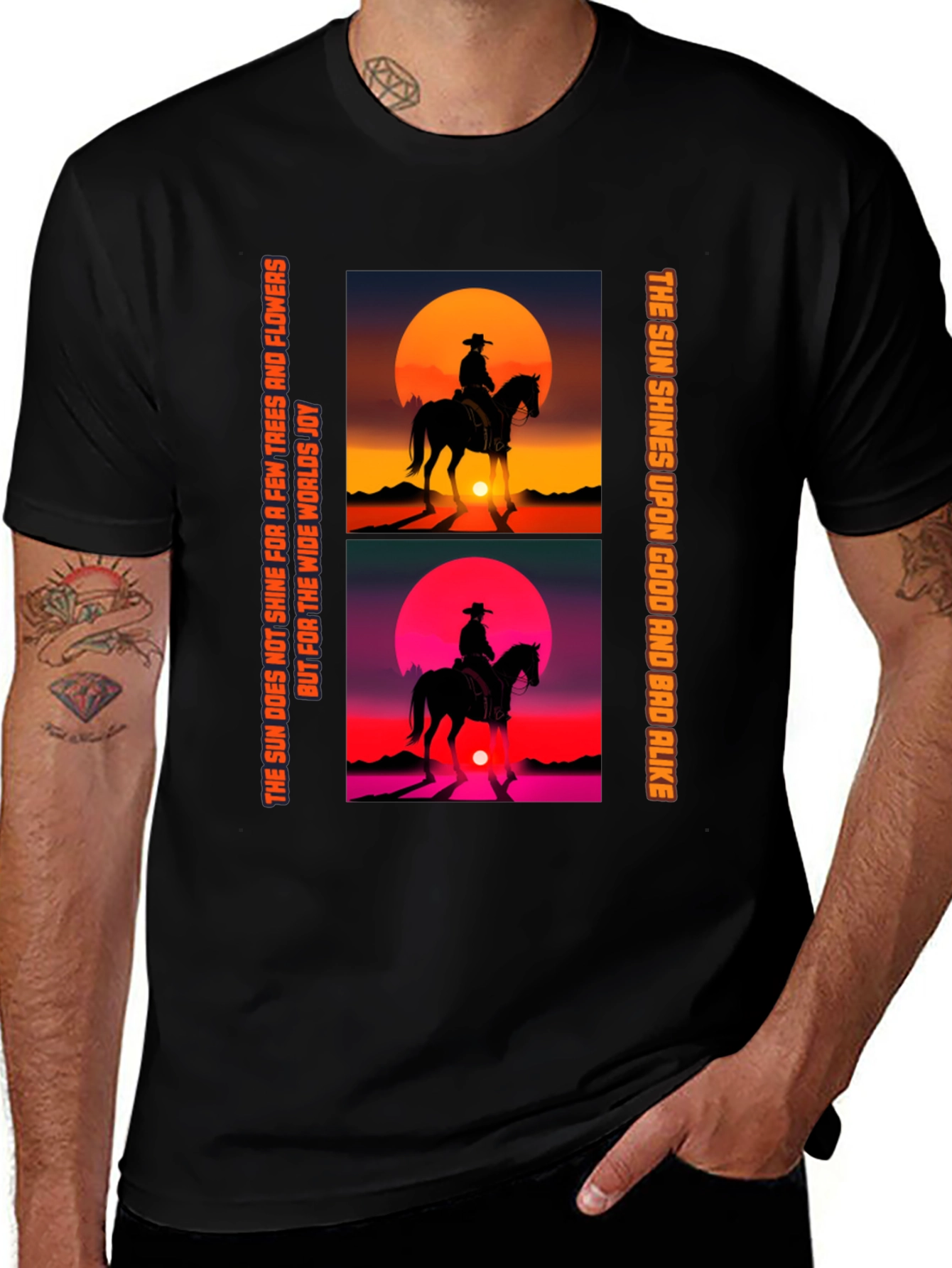 Variant 15 of Sunset Rider Graphic Tee