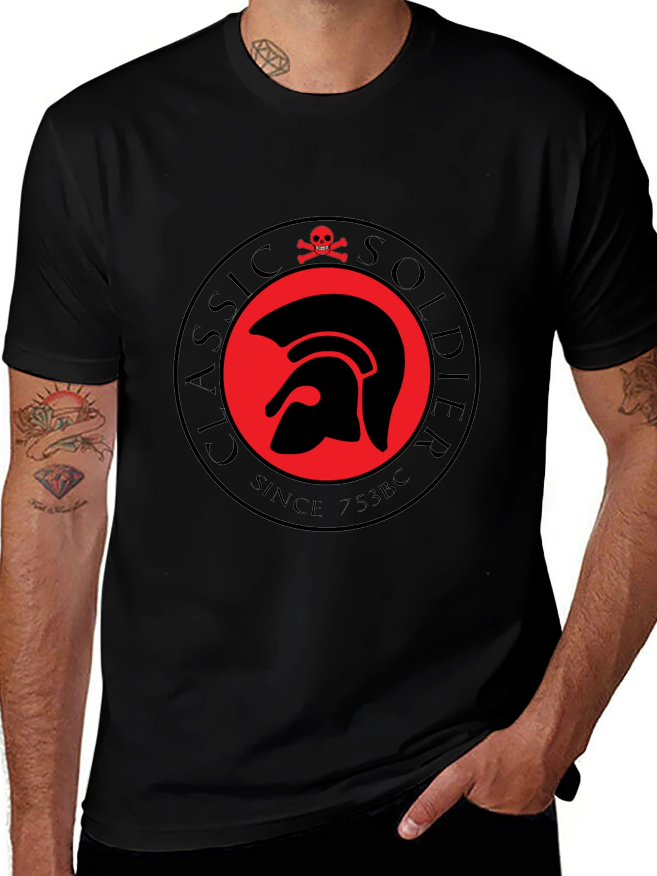 Classic Soldier Black T-Shirt