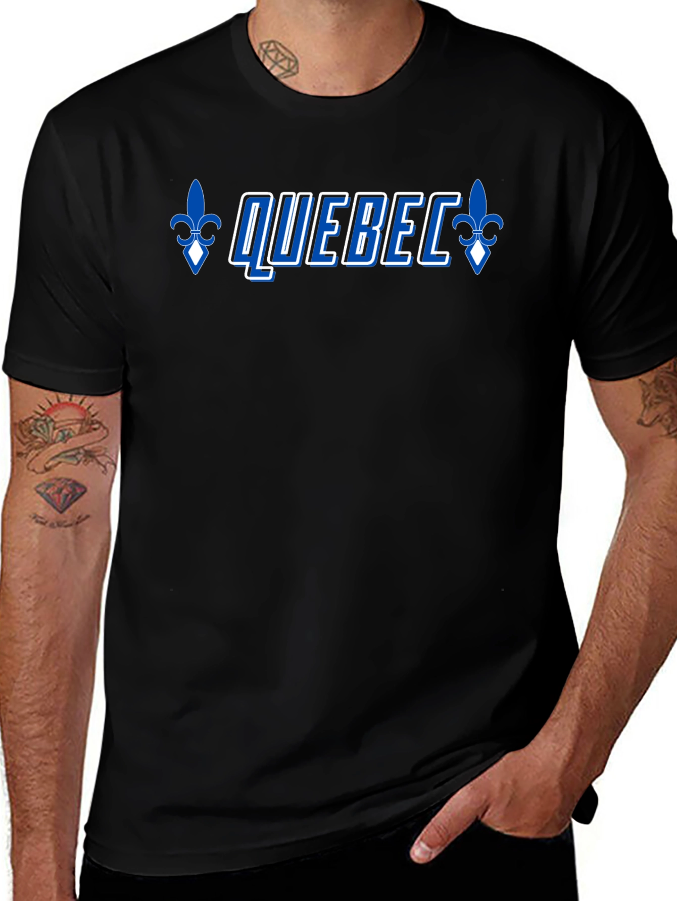 Quebec Fleur-de-Lis T-Shirt