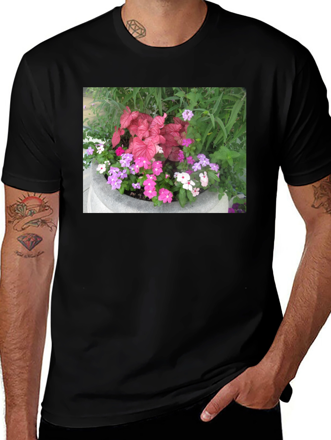 Variant 6 of Floral Garden Graphic Tee