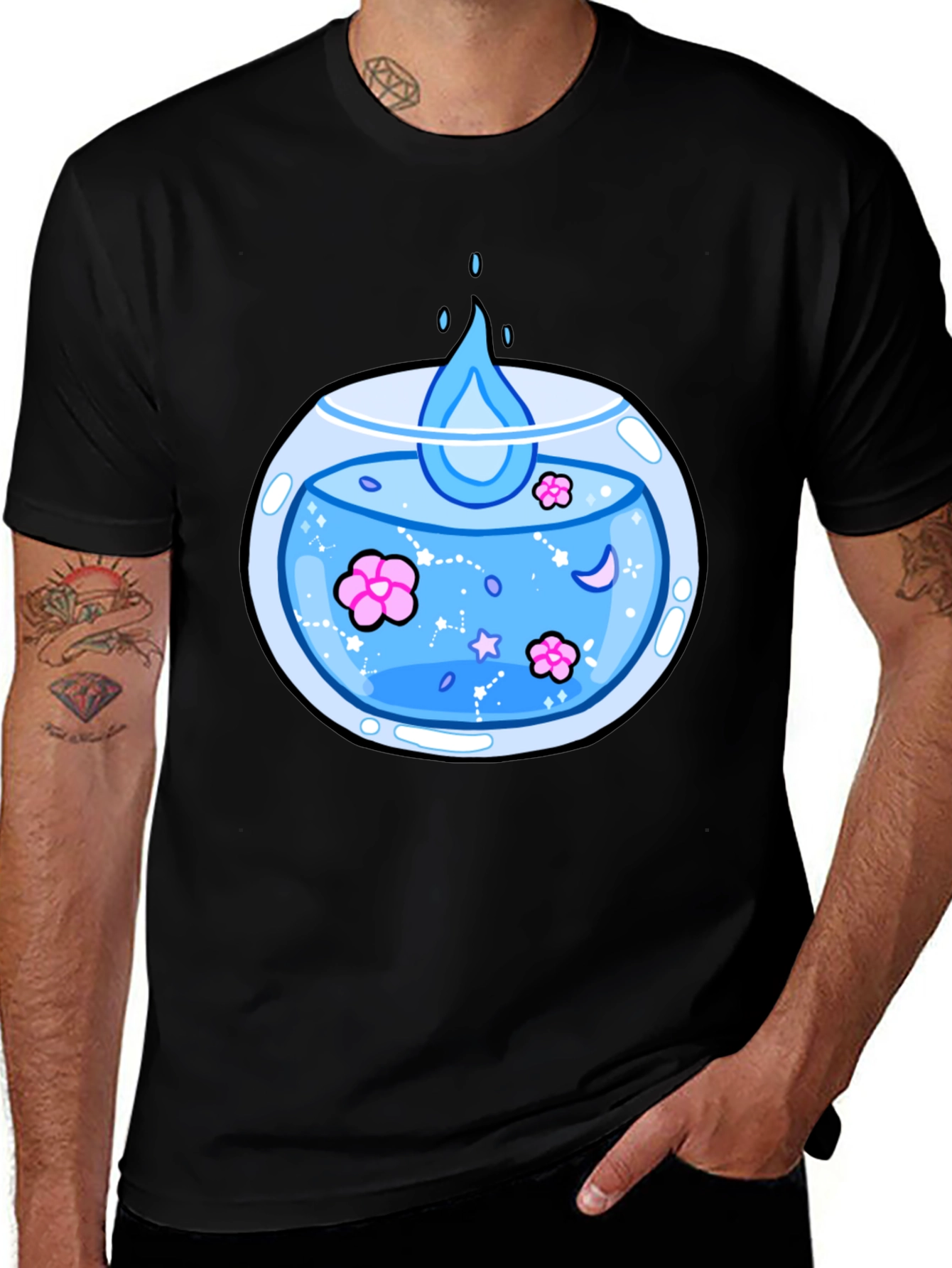 Astral Dreamer Black T-Shirt