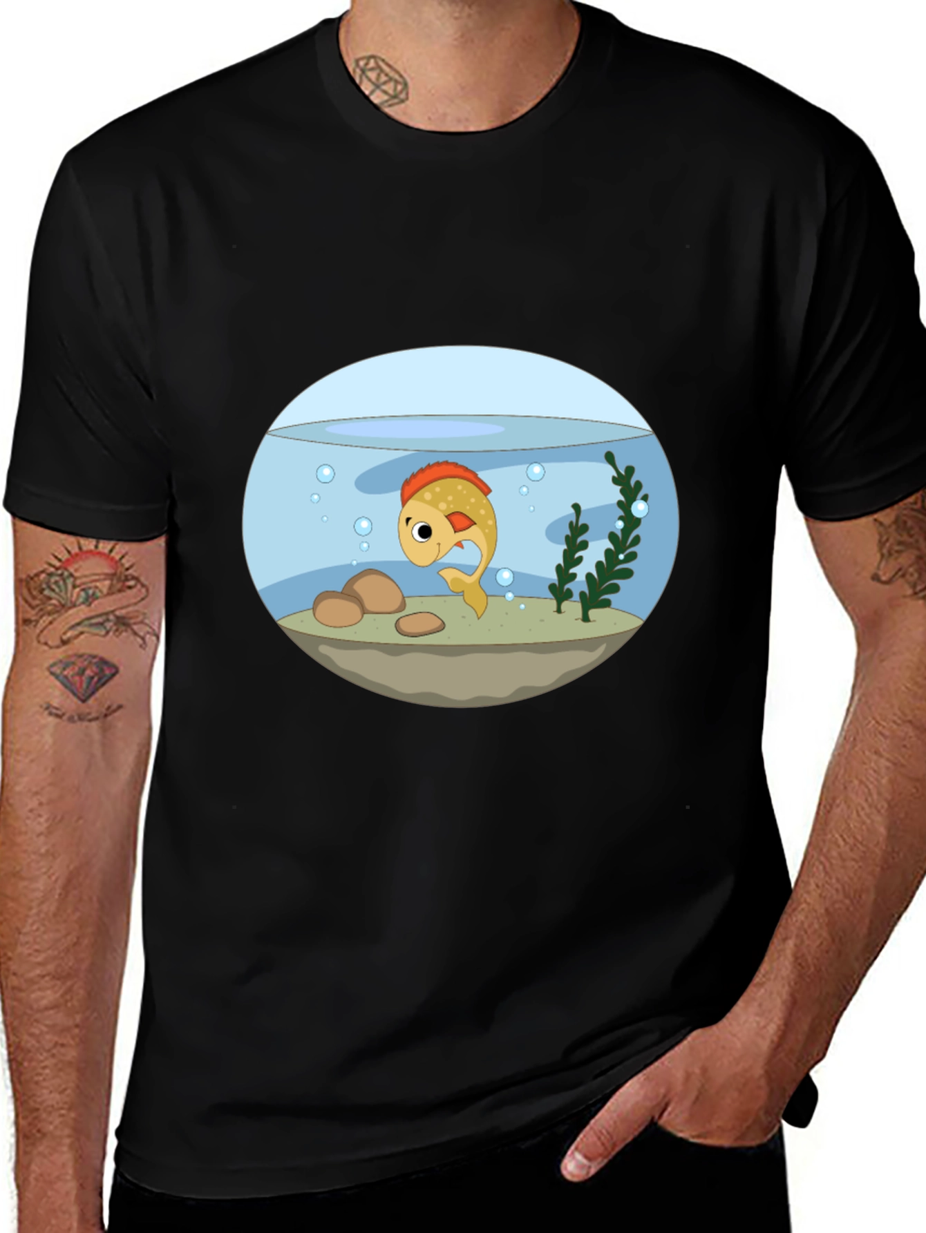 Variant 26 of Goldfish Bowl Graphic Tee