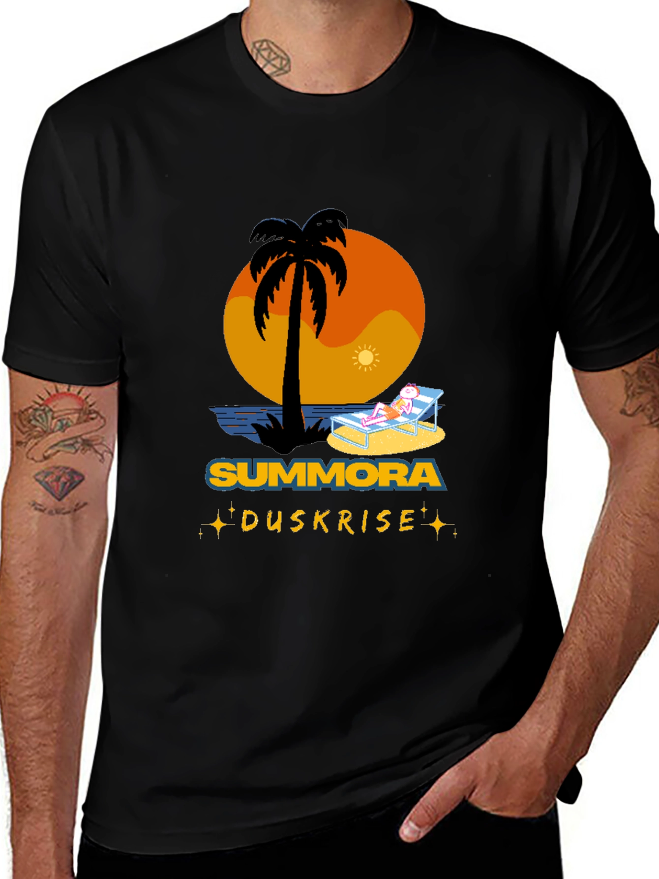 Variant 26 of Summora Duskrise Beach Graphic Tee