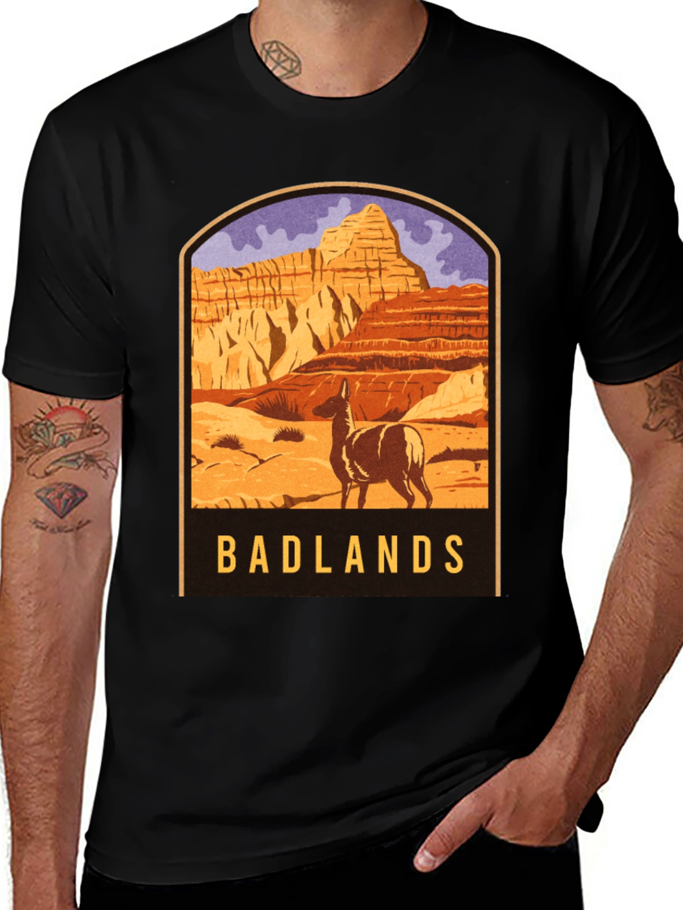 Variant 14 of Badlands National Park Graphic T-Shirt