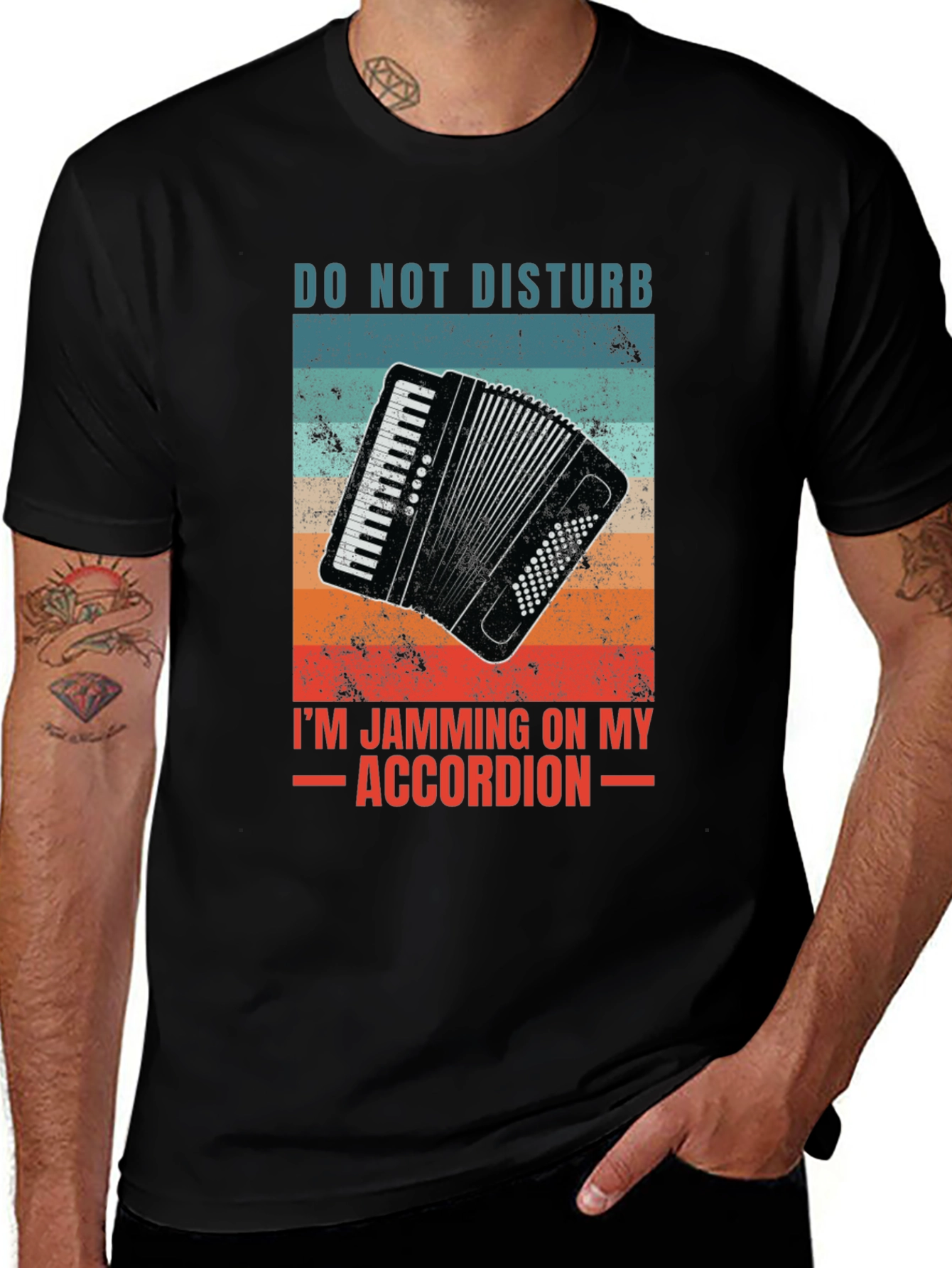 Variant 29 of Do Not Disturb Accordion T-Shirt