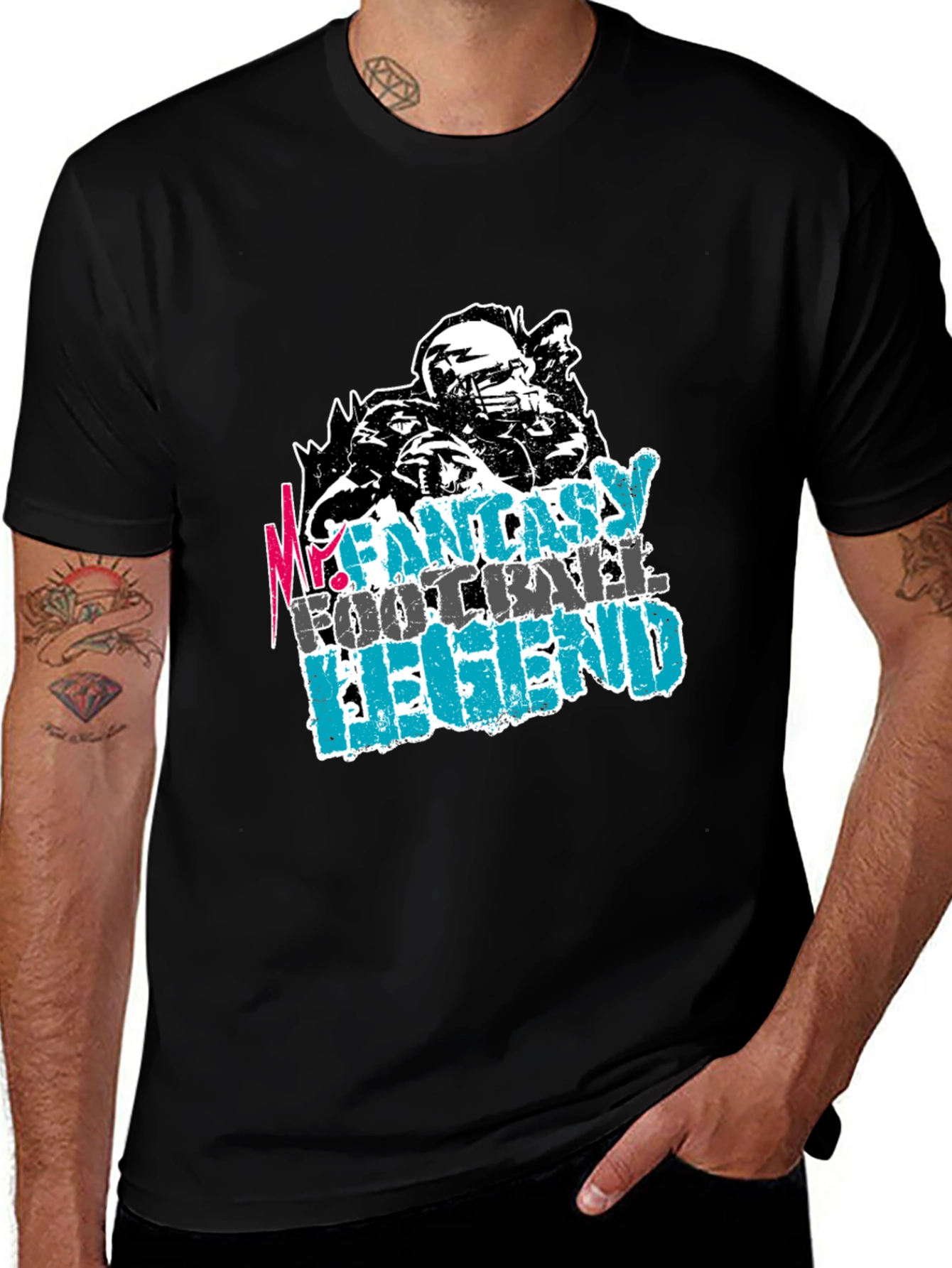 Variant 8 of Fantasy Football Legend Graphic Tee