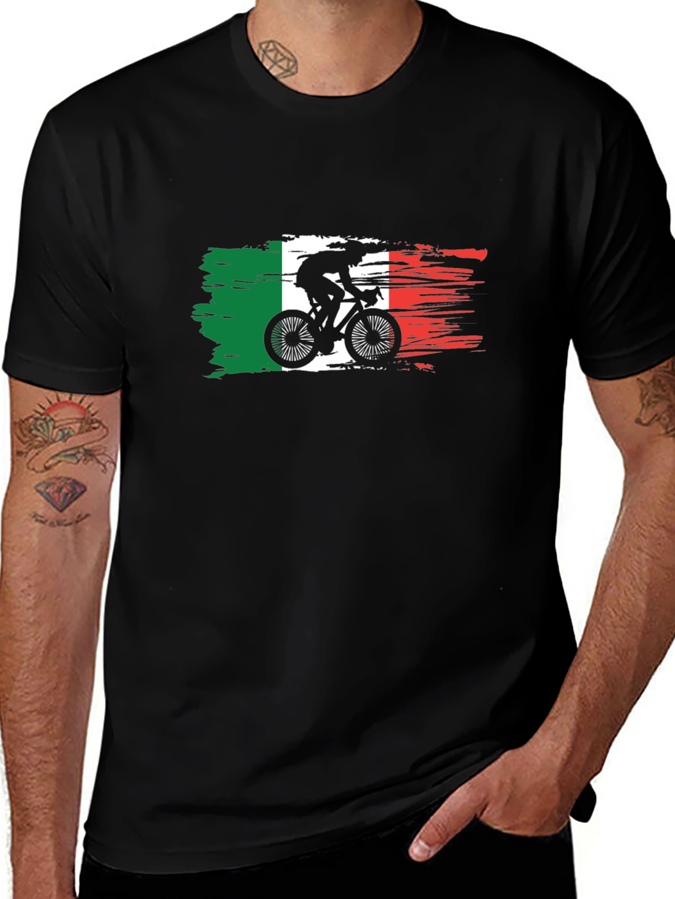 Variant 19 of Italian Cycling T-Shirt