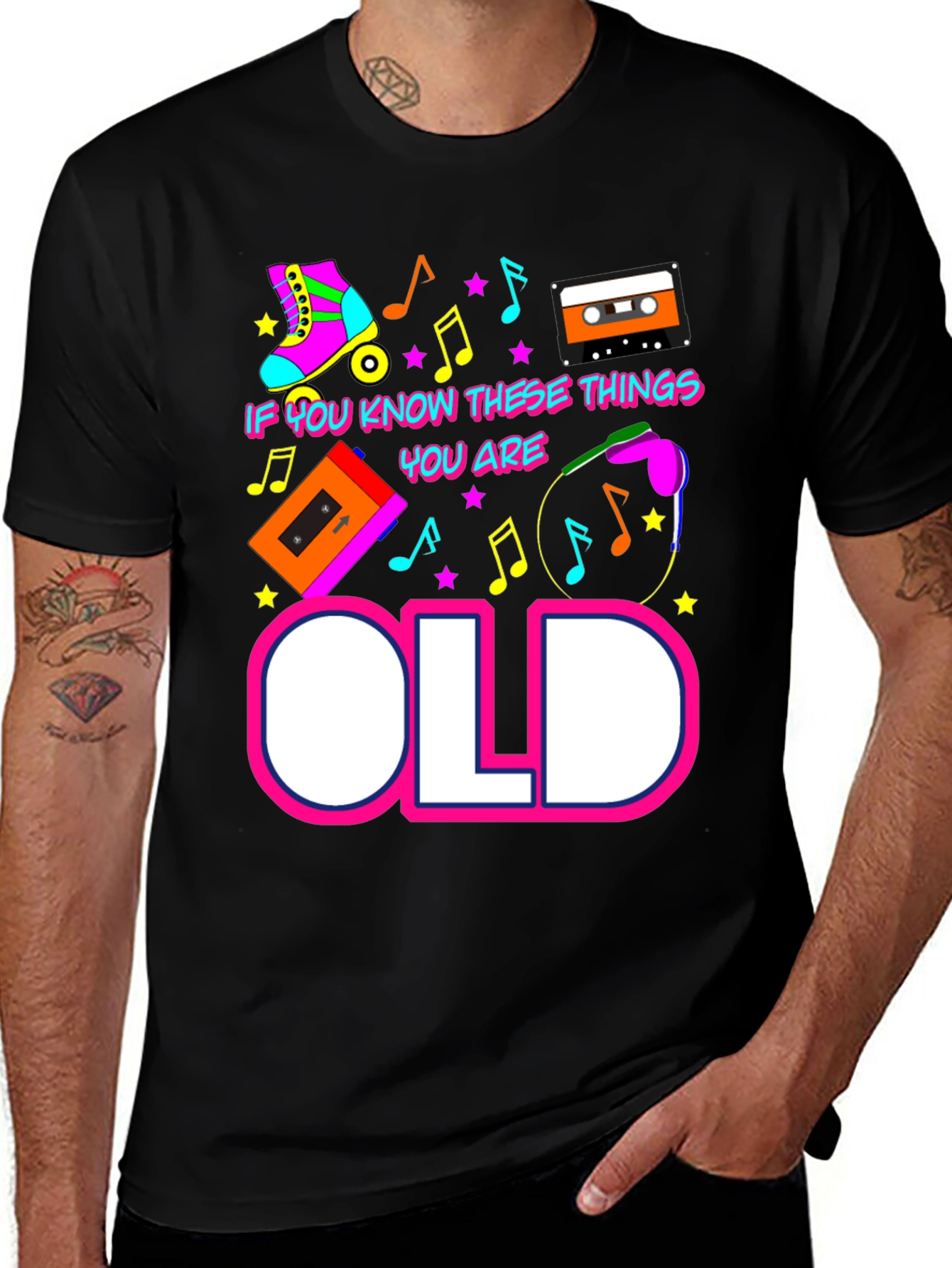 Variant 9 of Retro 80s If You Know These Things T-Shirt