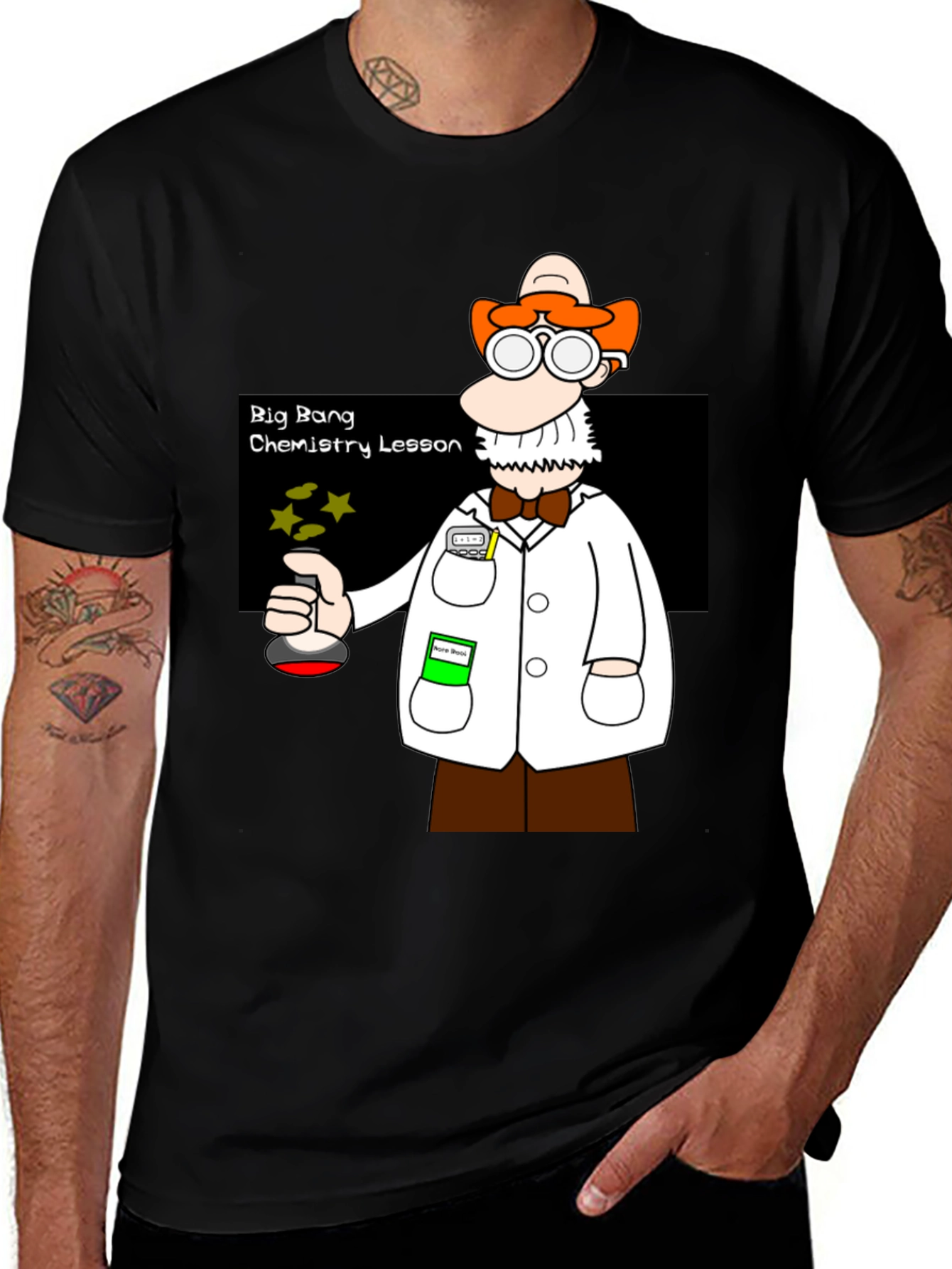 Big Bang Chemistry Lesson Graphic Tee