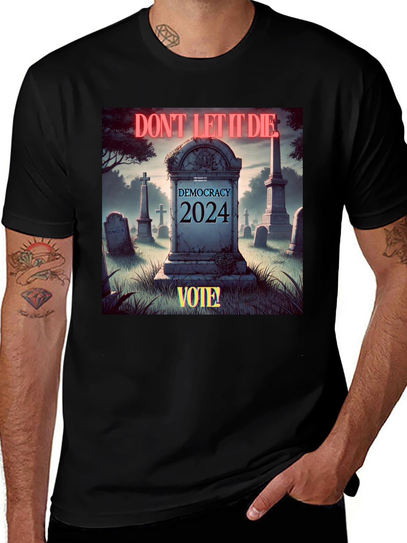 Democracy 2024 Vote T-Shirt