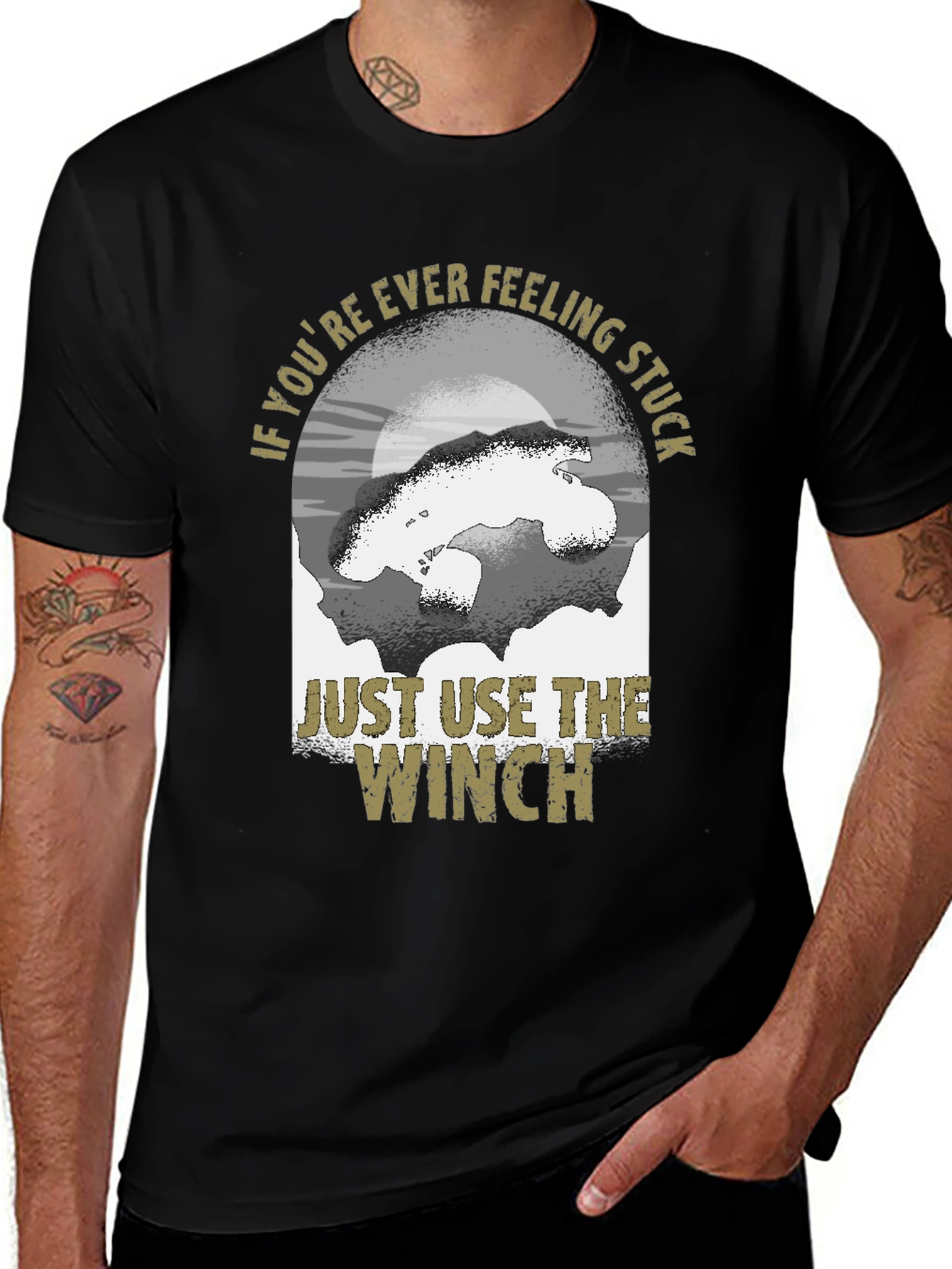 Variant 25 of Use the Winch Graphic T-Shirt