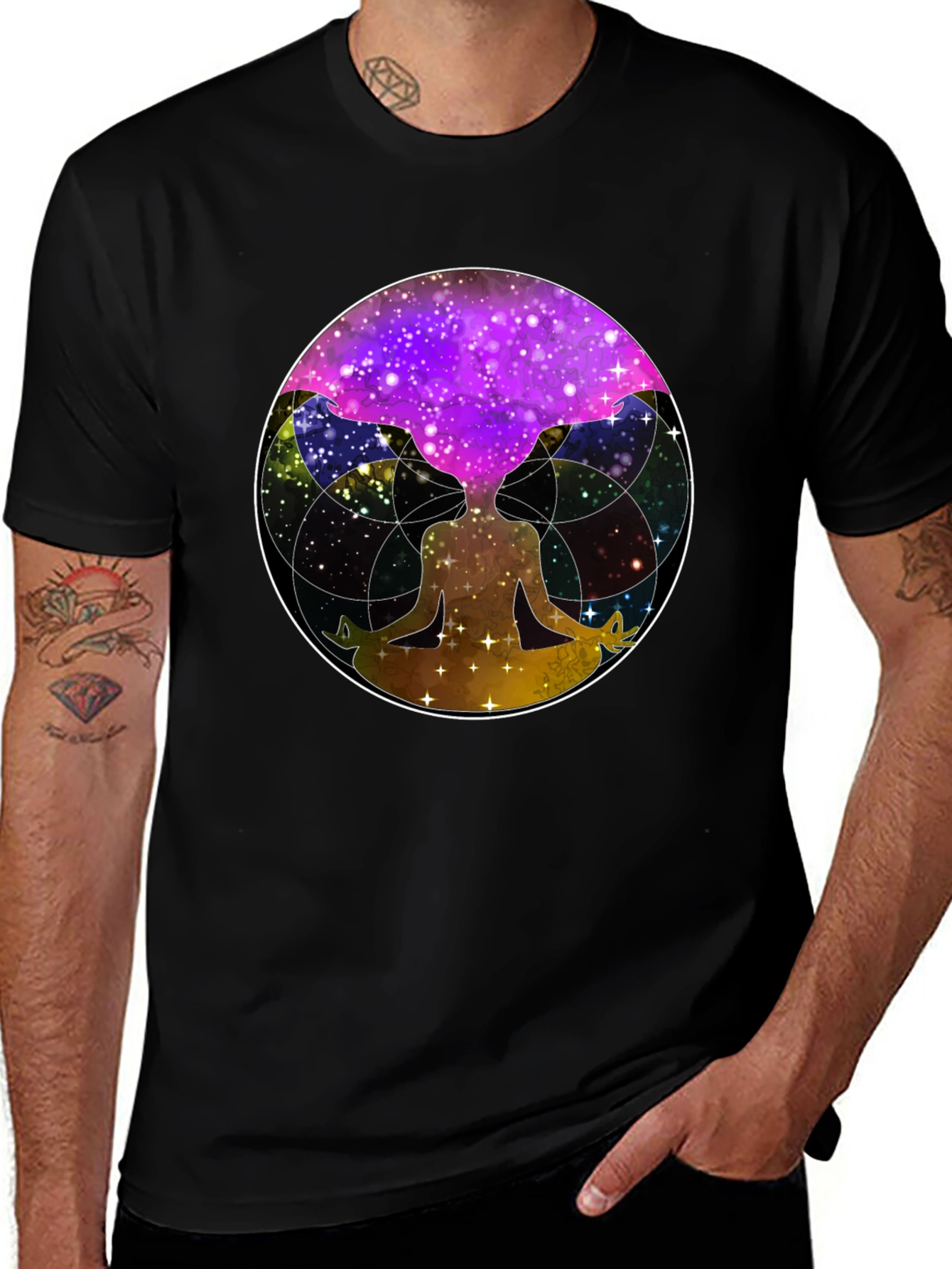 Variant 7 of Cosmic Meditation T-Shirt