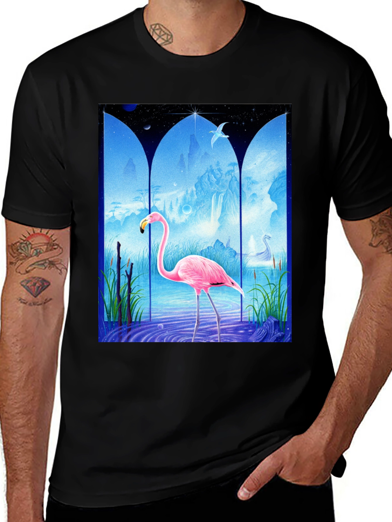 Variant 21 of Flamingo Fantasy Tee
