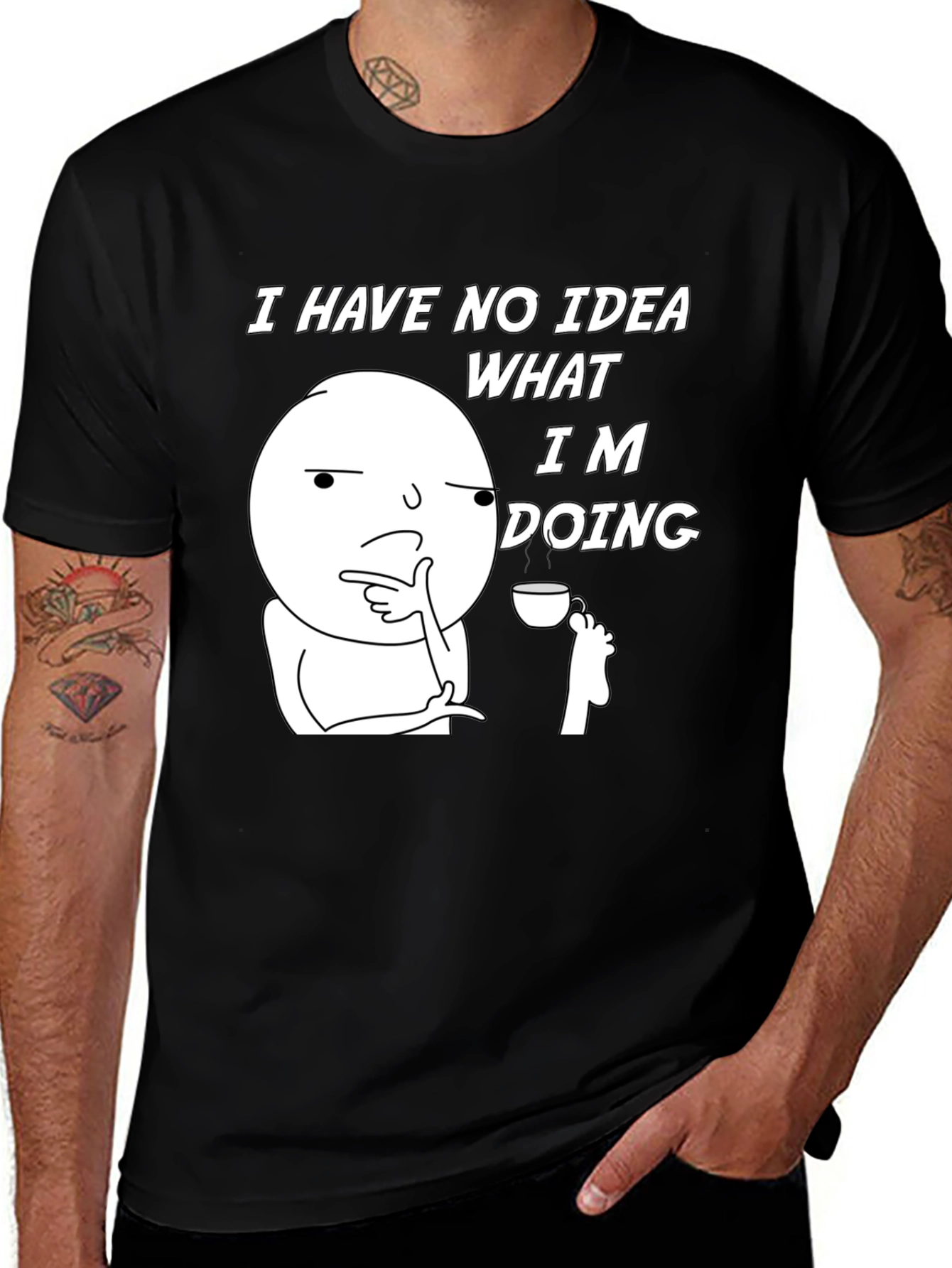Variant 10 of I Have No Idea What I'm Doing Funny T-Shirt