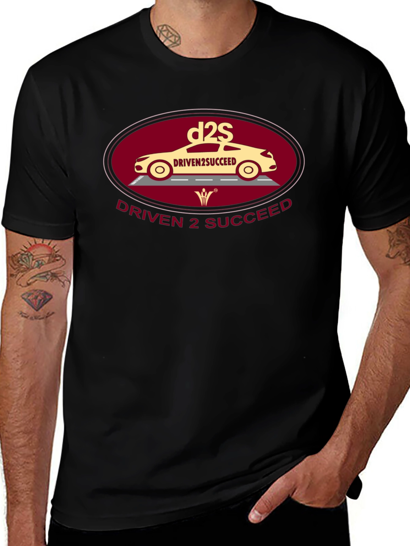 Variant 15 of Driven 2 Succeed Black T-Shirt