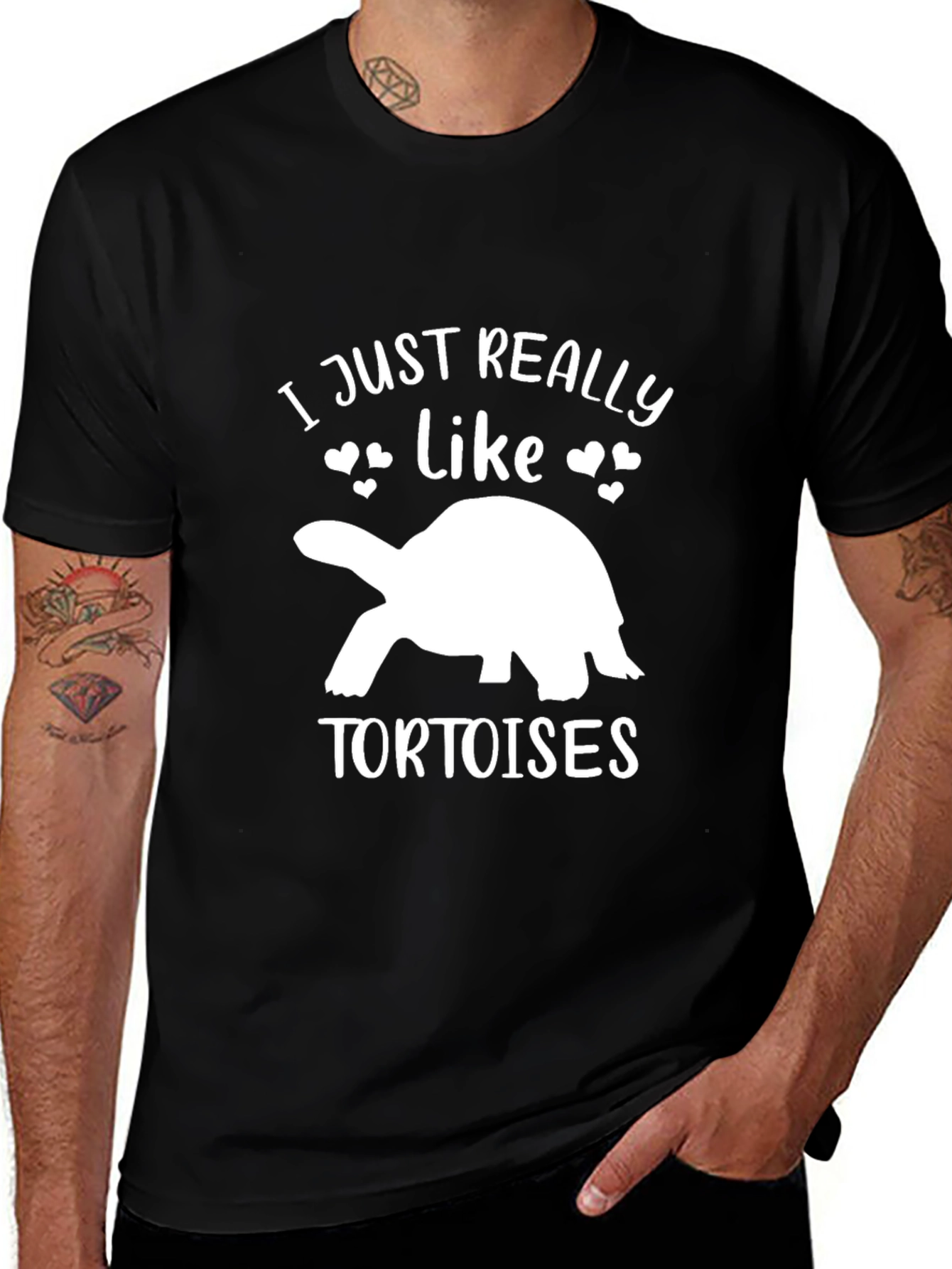 Variant 18 of Tortoise Lover Graphic T-Shirt