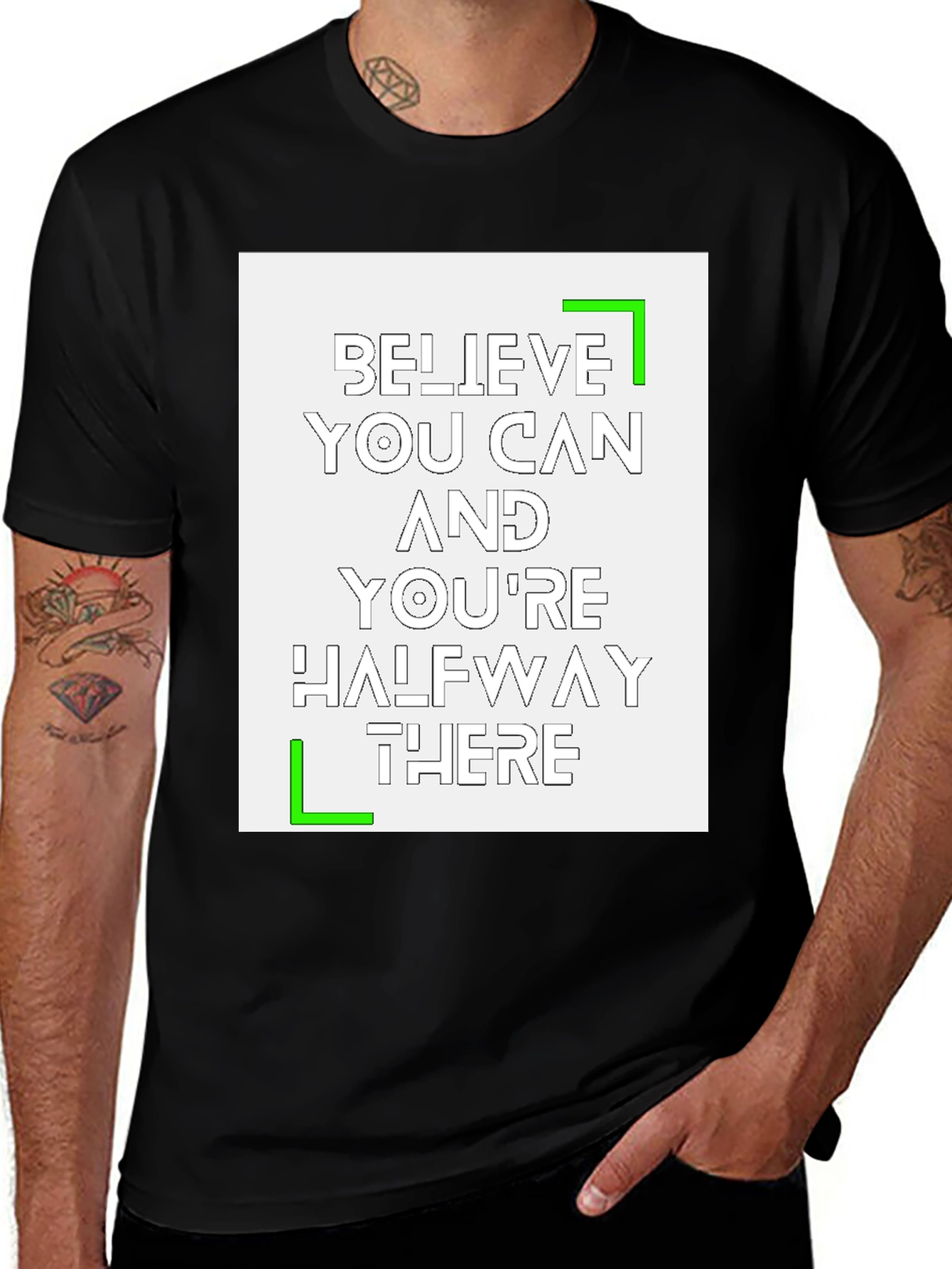 Variant 30 of Believe You Can T-Shirt - Motivational Tee