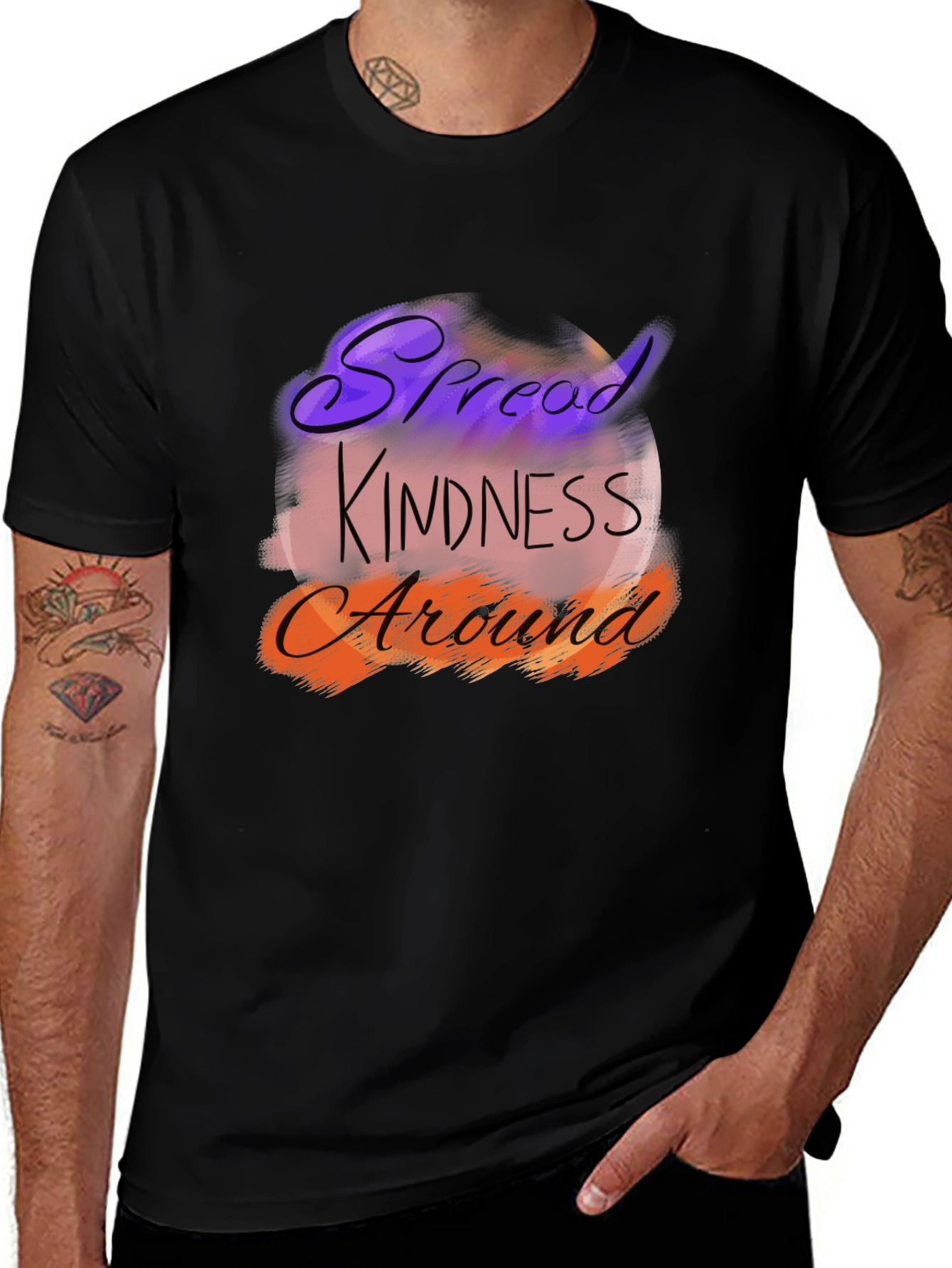 Variant 2 of Spread Kindness Around Graphic Tee