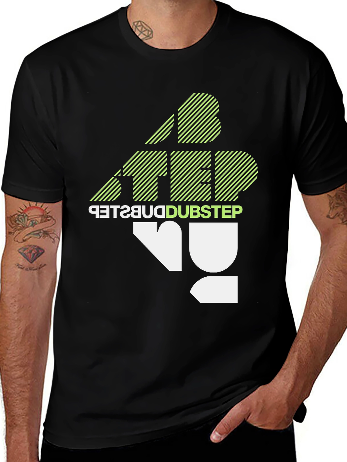 Variant 16 of Step Dubstep Black Graphic Tee