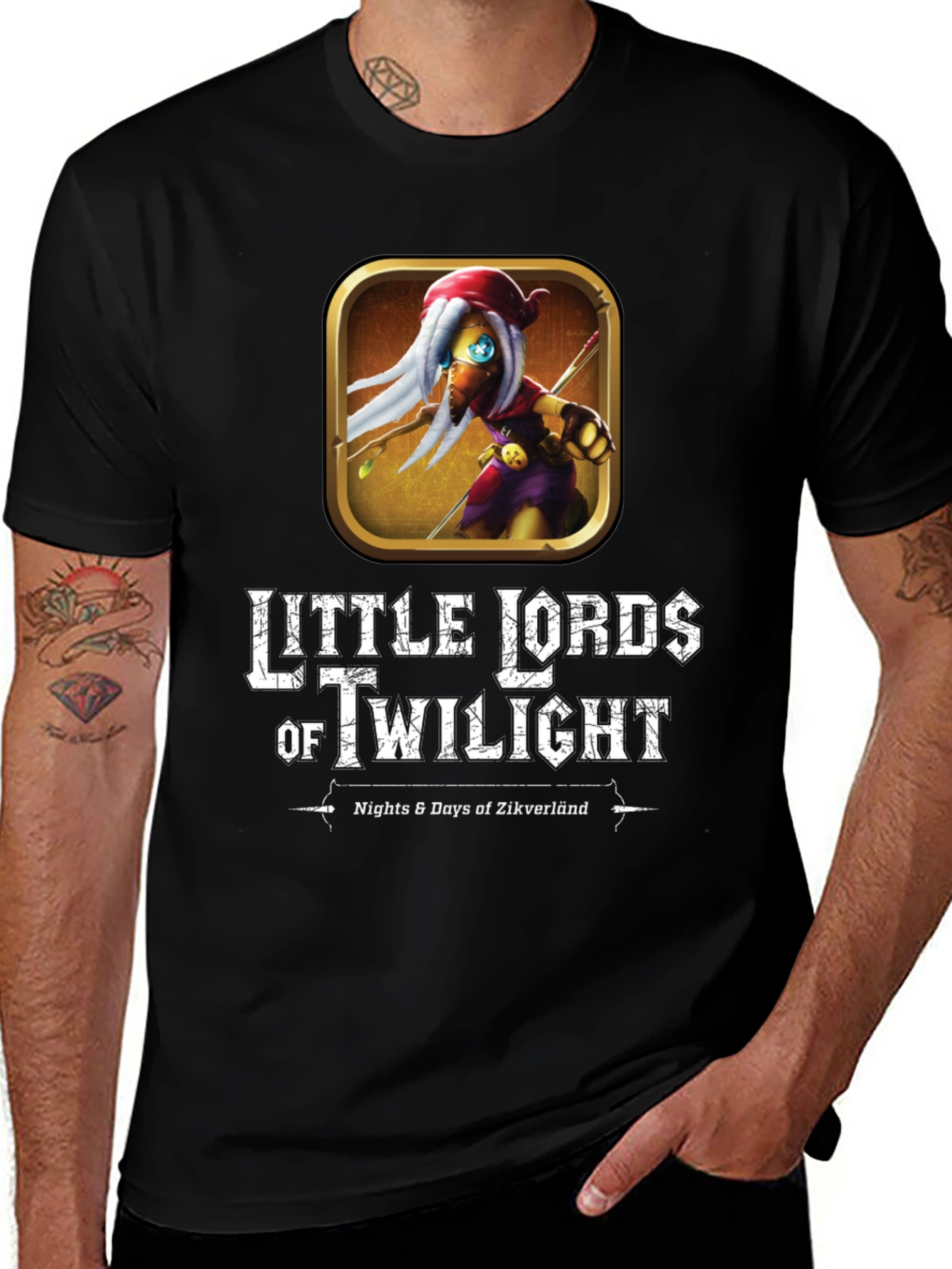 Little Lords of Twilight Black T-Shirt