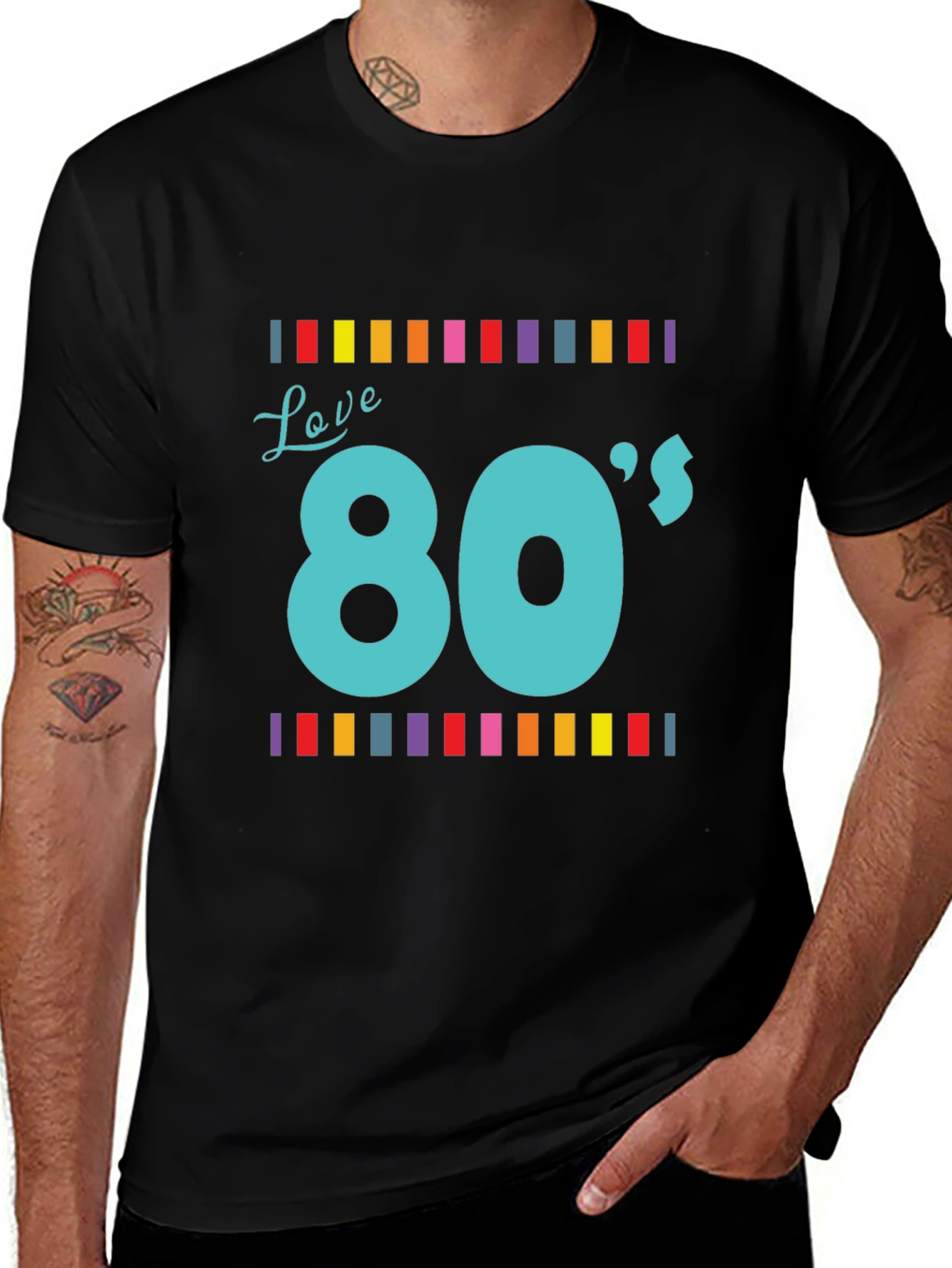 Variant 18 of Love 80's Retro Graphic Tee