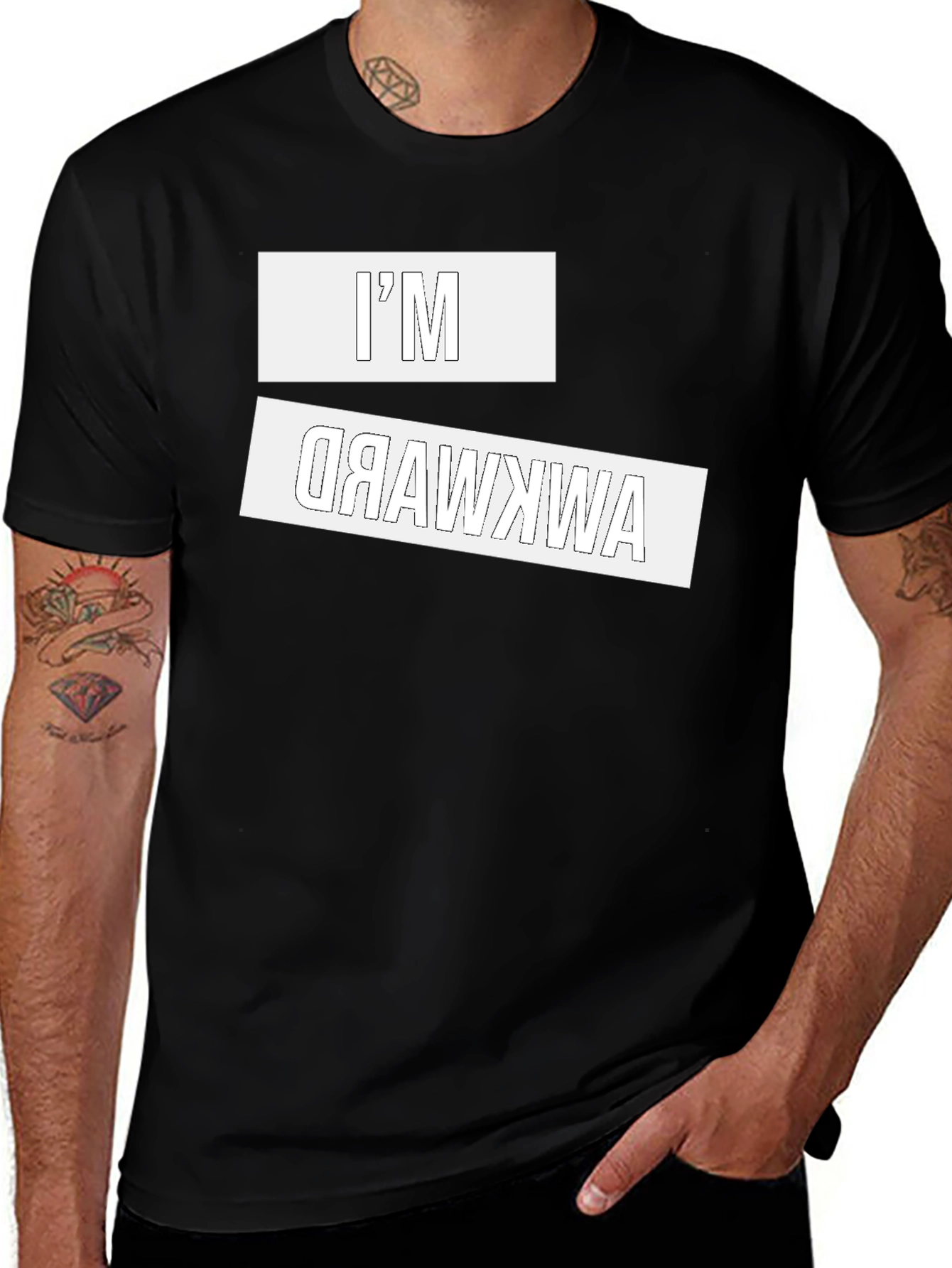 Variant 6 of I'm Awkward T-Shirt - Funny Graphic Tee