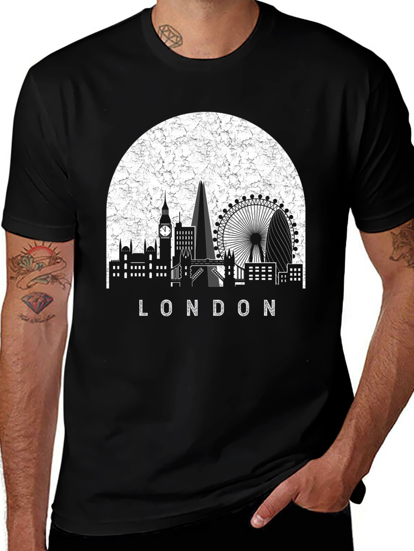 London Skyline Graphic T-Shirt