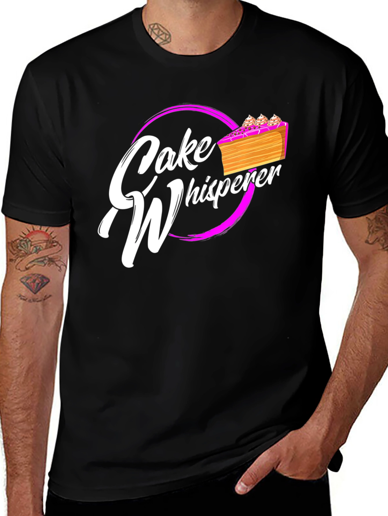 Variant 4 of Cake Whisperer T-Shirt - Funny Baking Tee