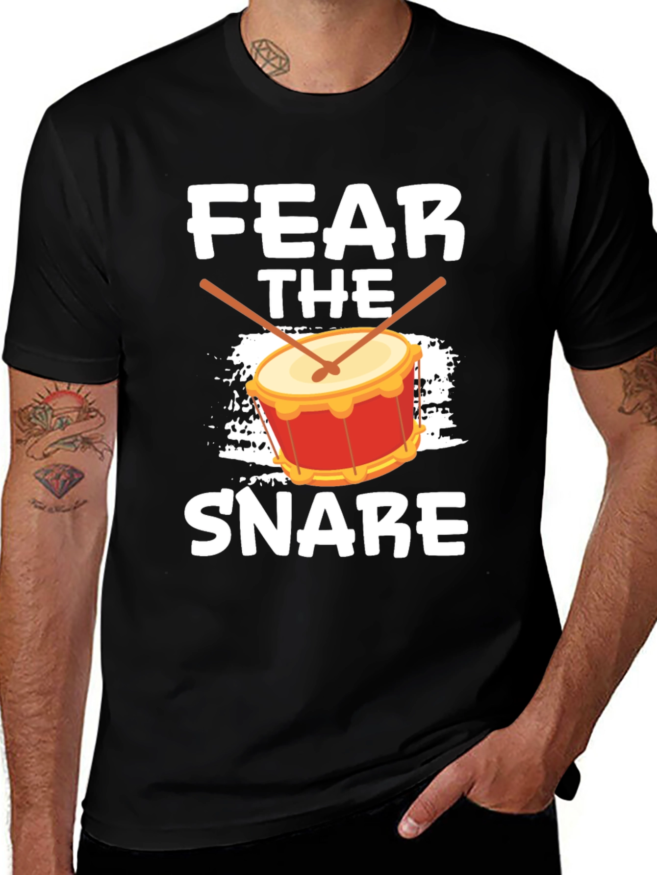 Variant 24 of Fear The Snare Drummer Tee