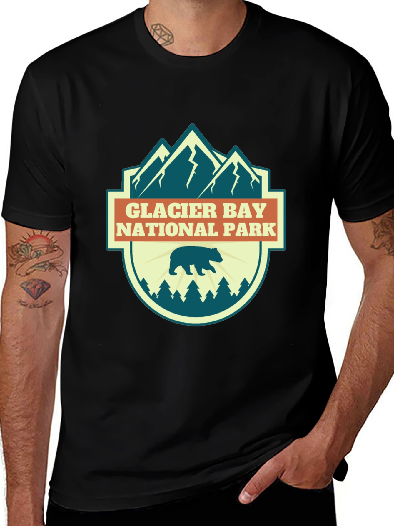 Variant 13 of Glacier Bay National Park Graphic Tee