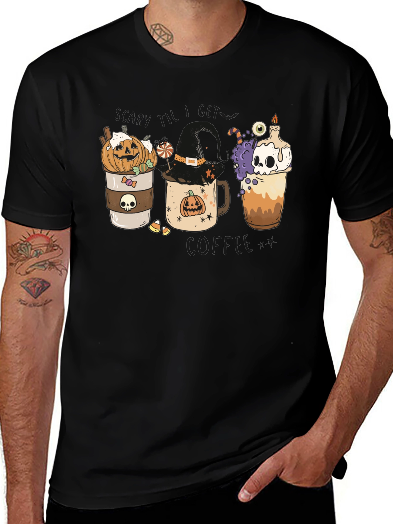Halloween Drinks T-Shirt - Spooky Season