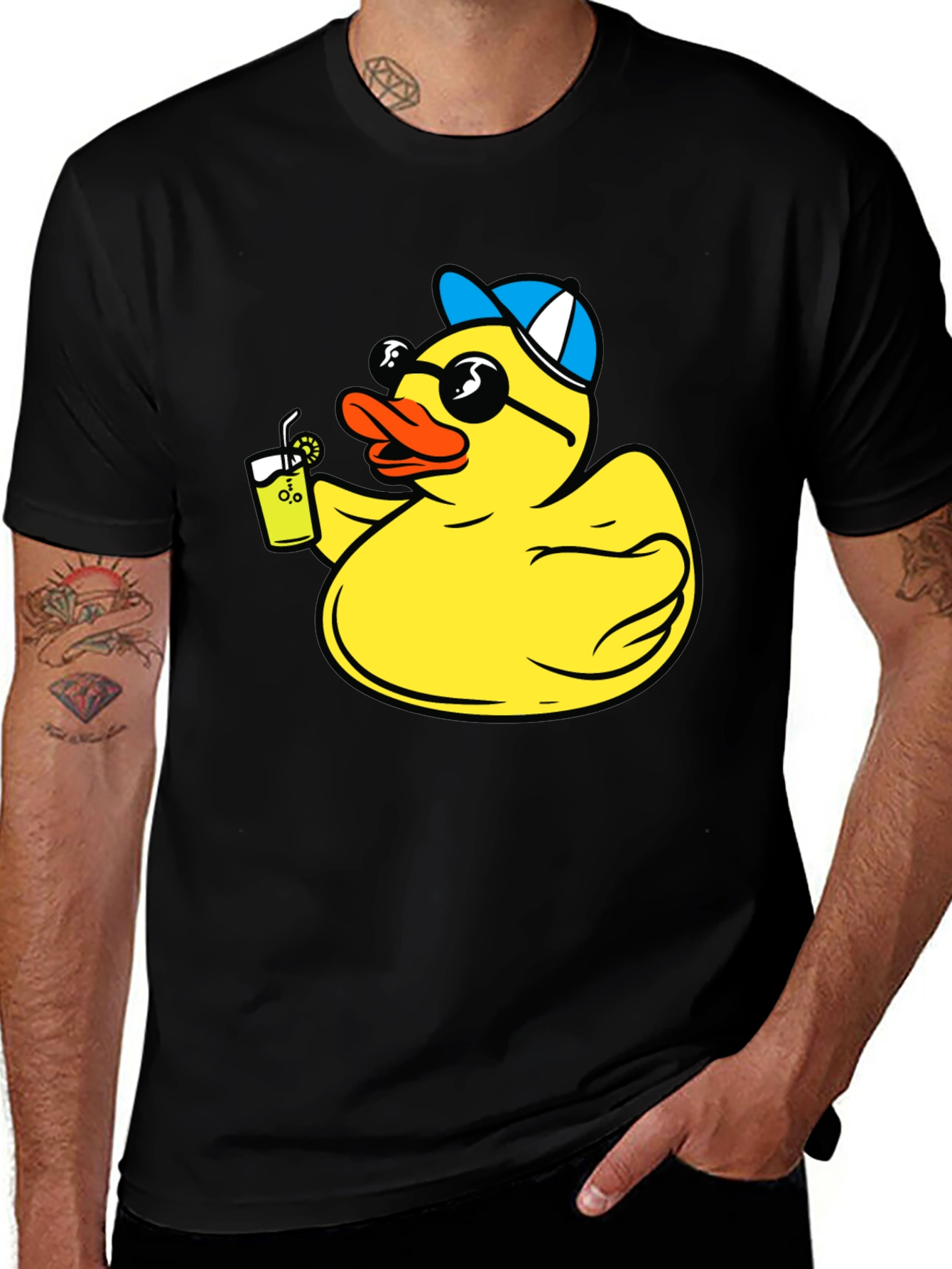 Cool Duck Tee: Fun Summer Vibes