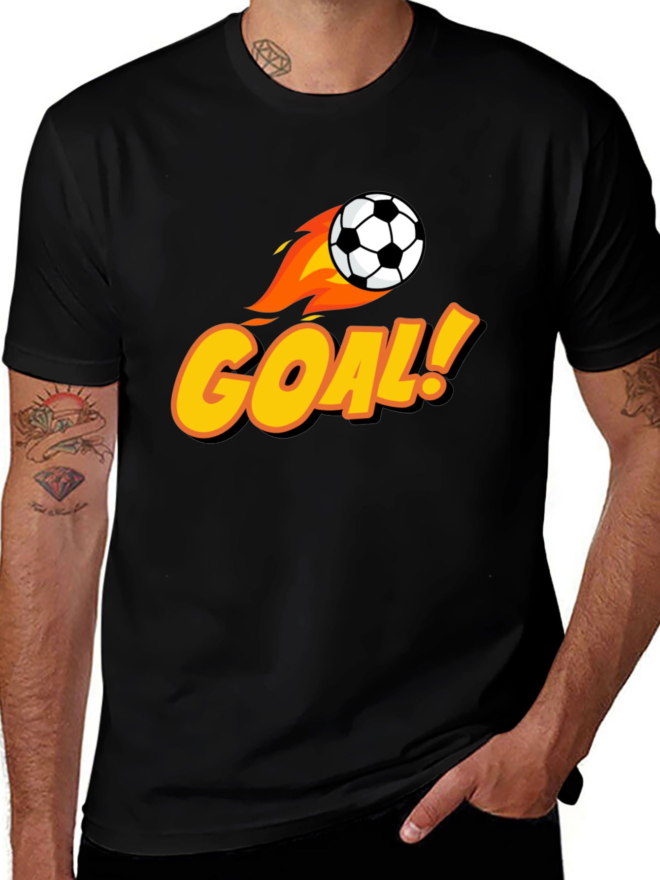 Variant 17 of Soccer Goal T-Shirt