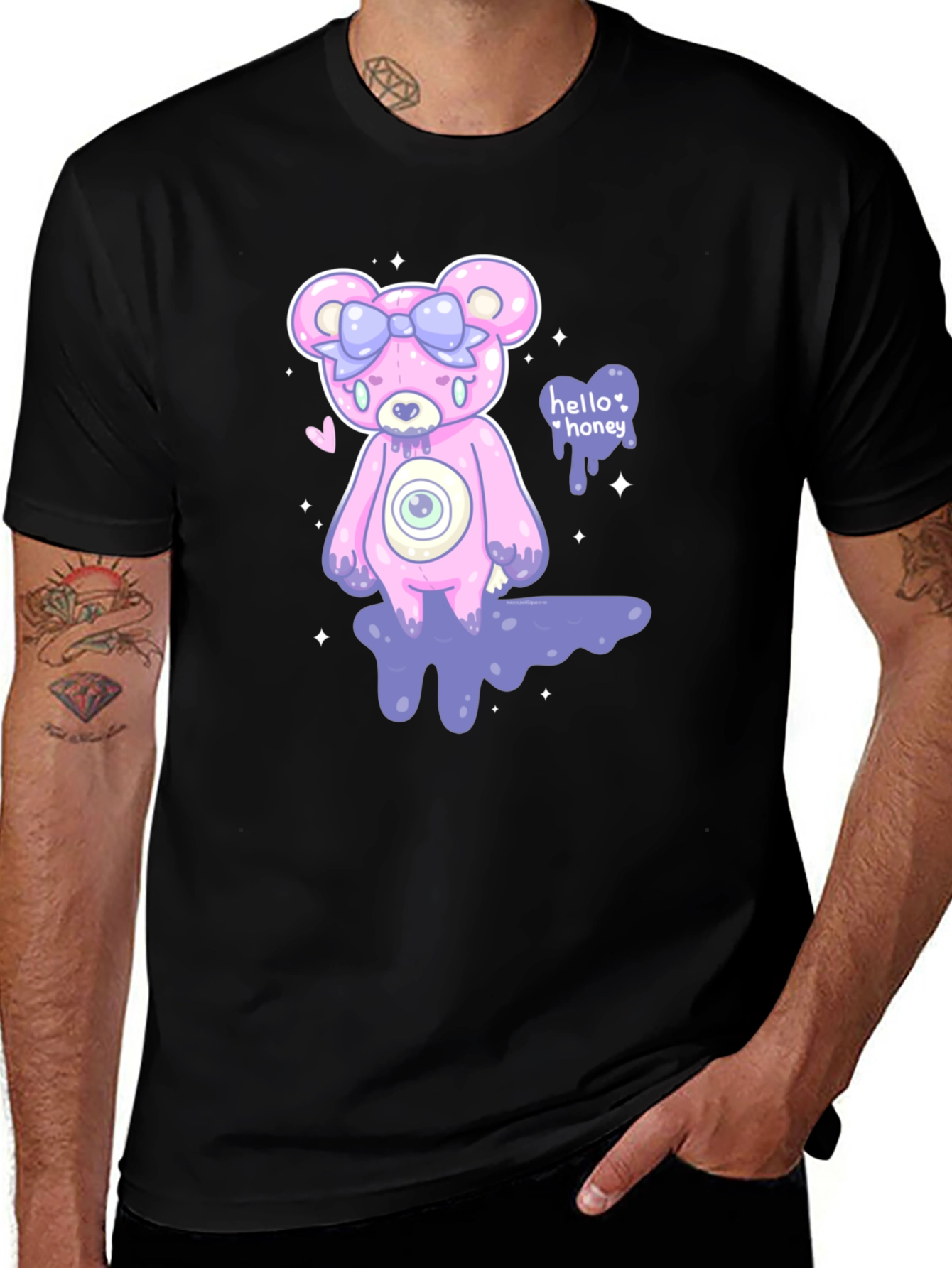 Creepy Cute Honey Bear T-Shirt