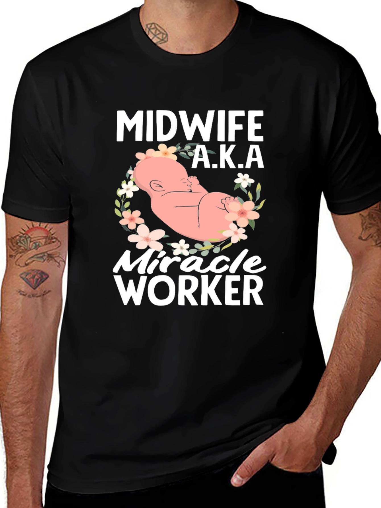 Variant 23 of Midwife A.K.A Miracle Worker Graphic T-Shirt
