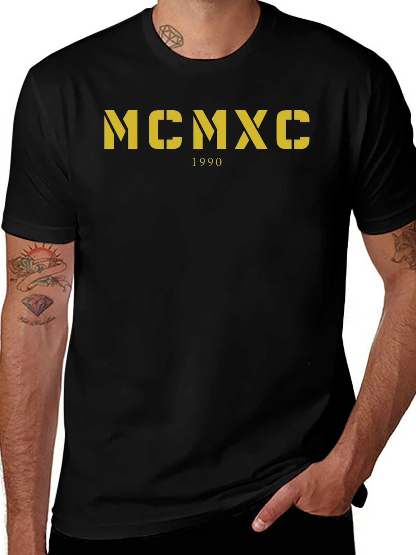Variant 2 of MCMXC 1990 Graphic Tee