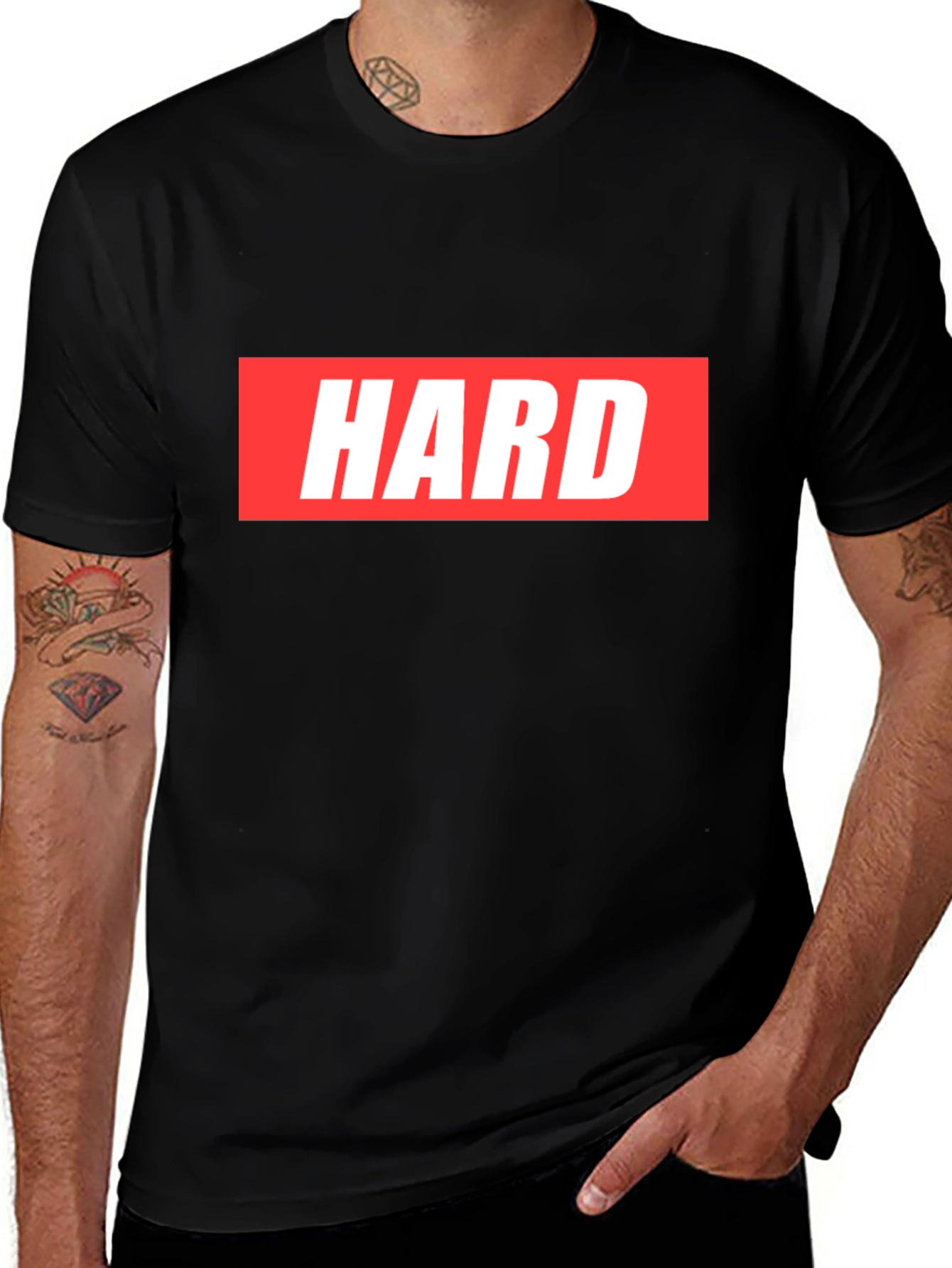 Variant 27 of HARD Graphic Tee - Bold Streetwear Style