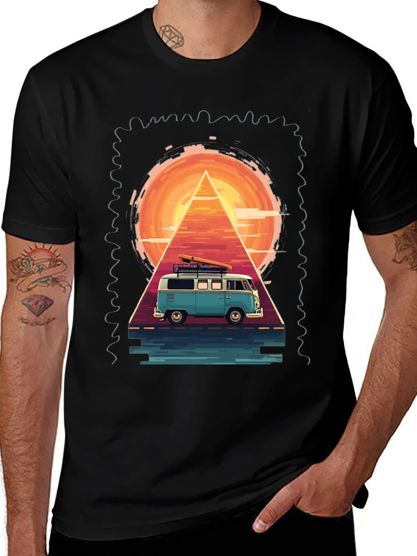 Variant 28 of Retro Van Graphic Tee