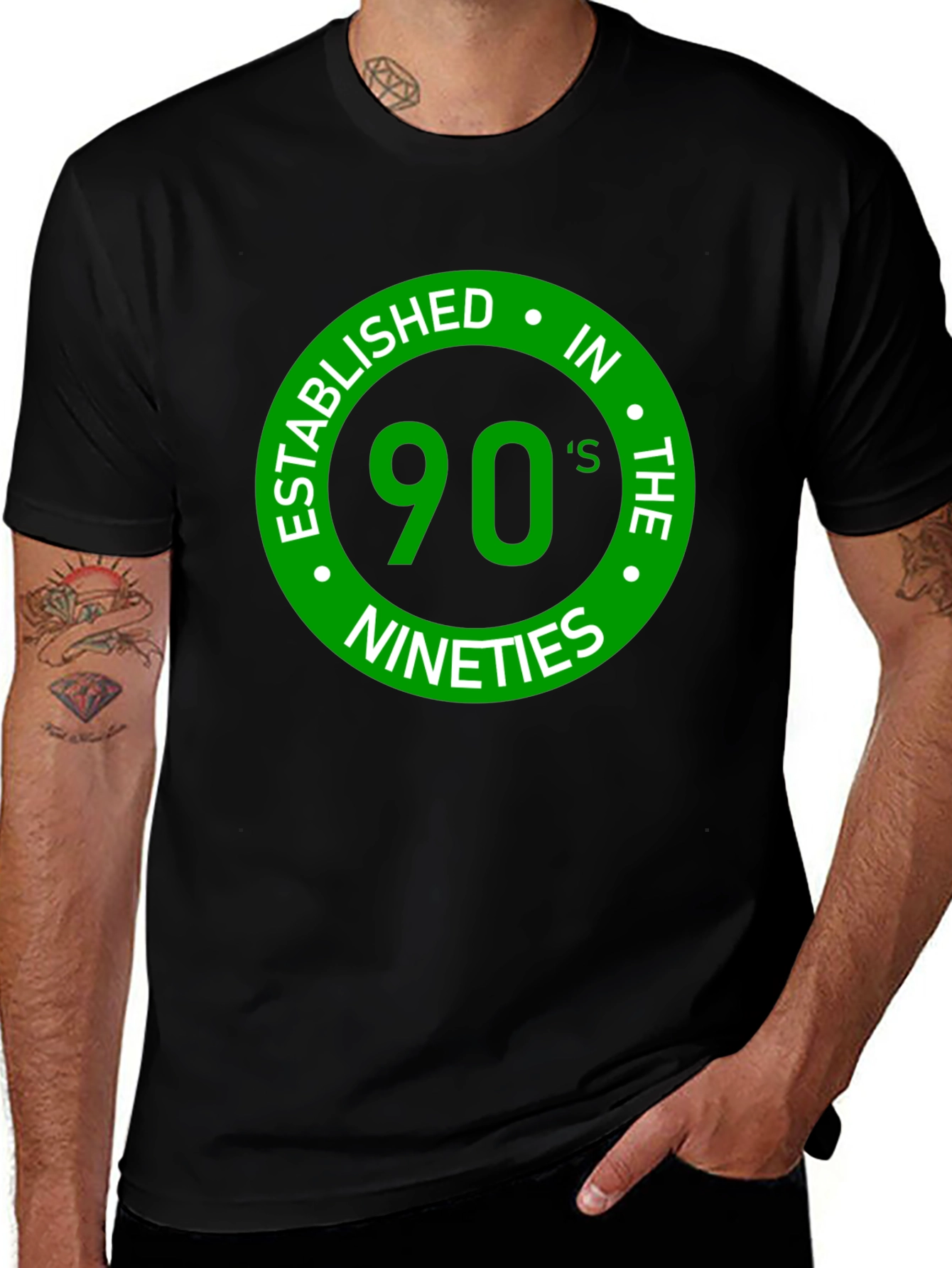 Variant 26 of Established in the 90's T-Shirt