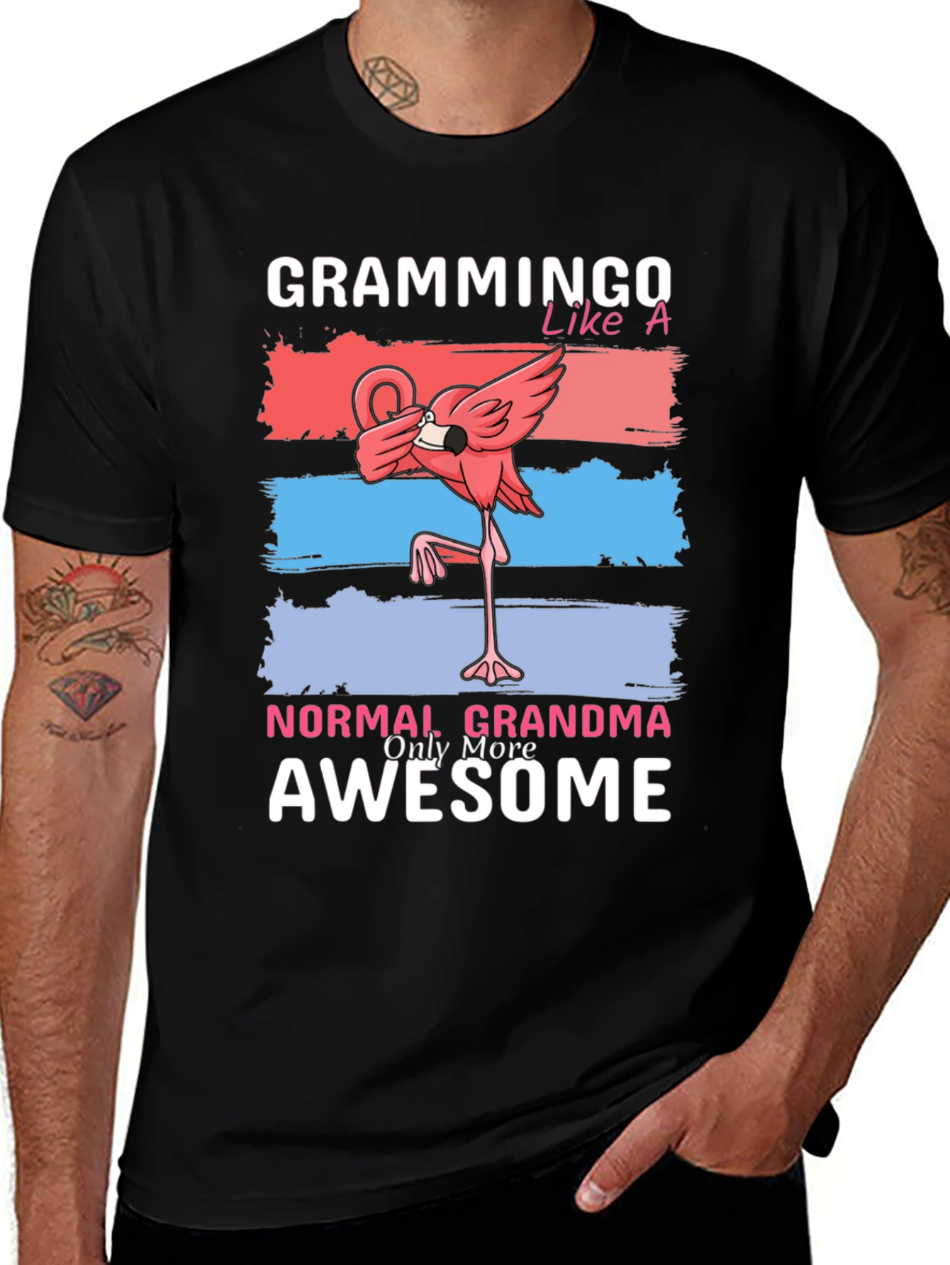 Variant 3 of Grammingo Flamingo Grandma T-Shirt