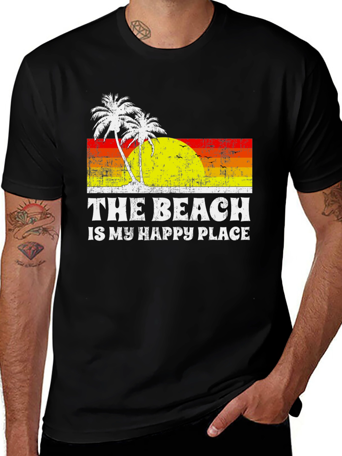 Variant 30 of The Beach is My Happy Place T-Shirt