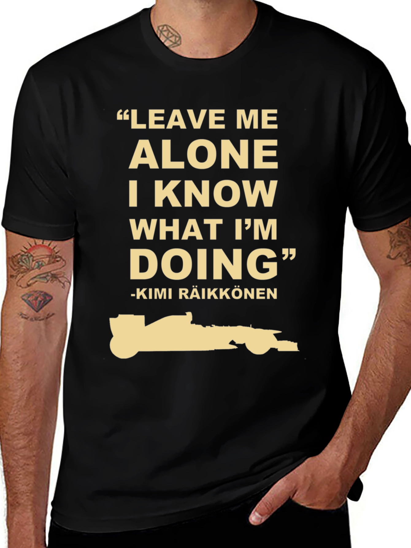 Kimi Räikkönen F1 T-Shirt - Leave Me Alone