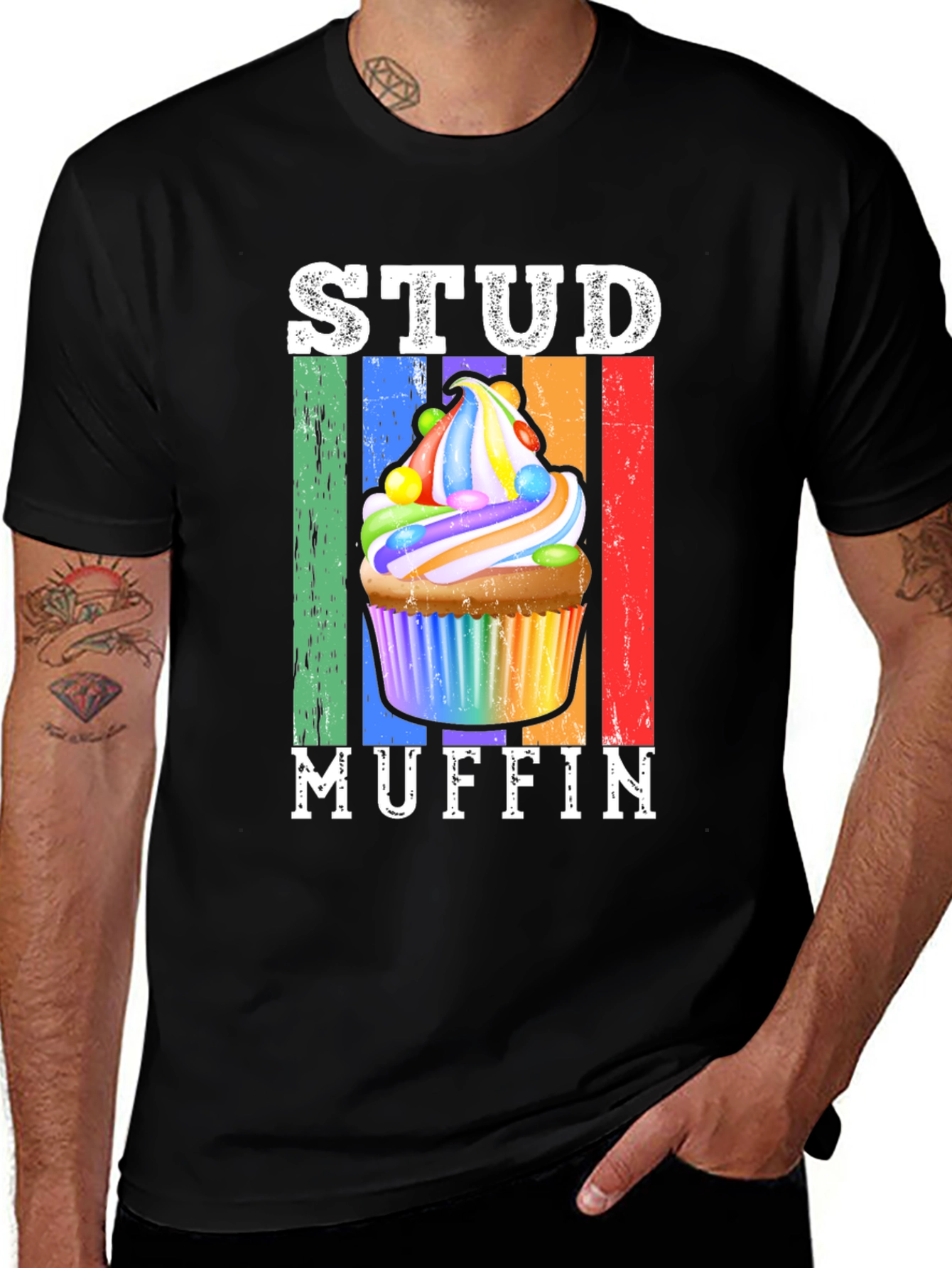 Variant 16 of Stud Muffin Graphic T-Shirt