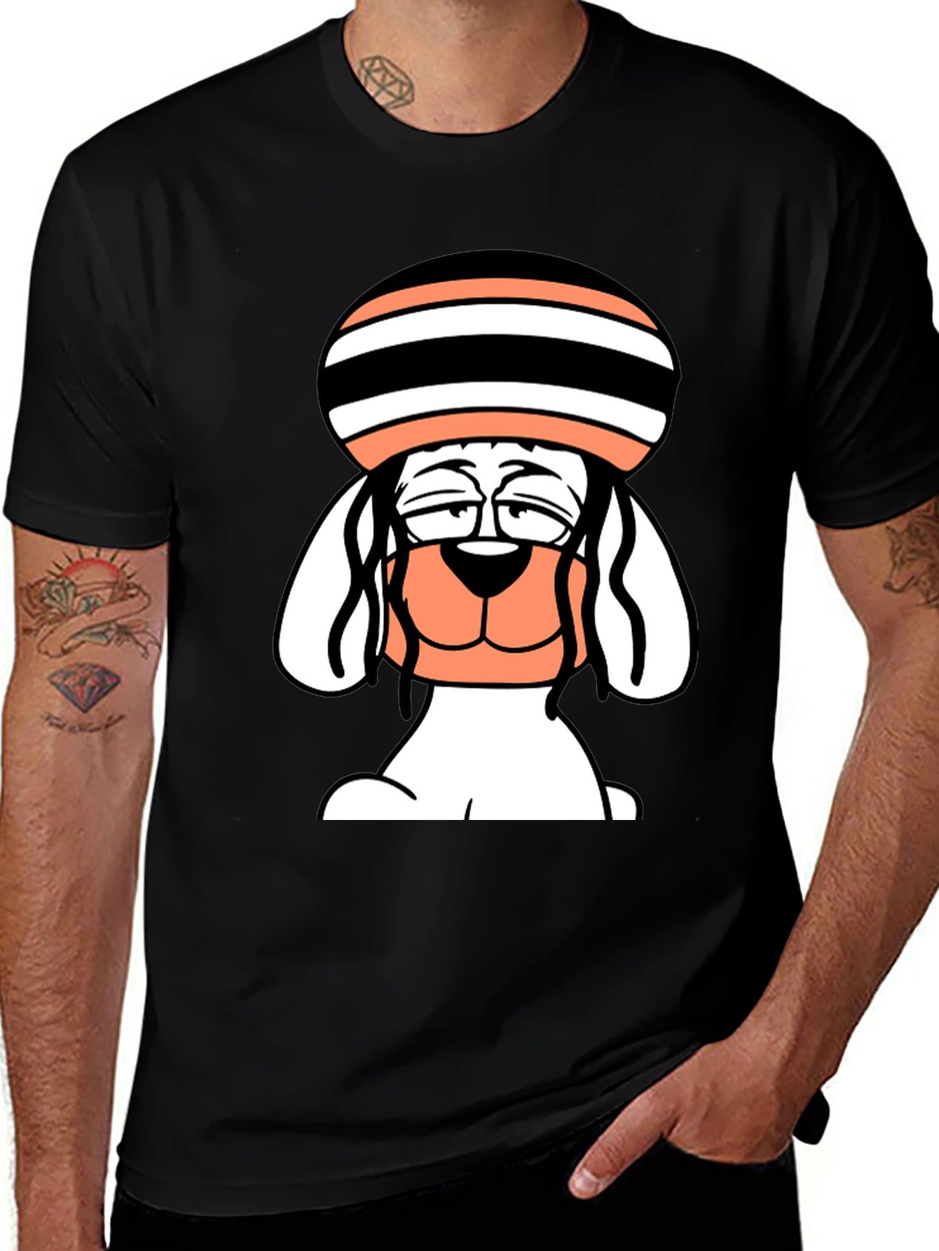 Variant 3 of Dog With Hat & Glasses T-Shirt